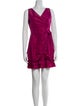 Red Valentino V-Neck Mini Dress