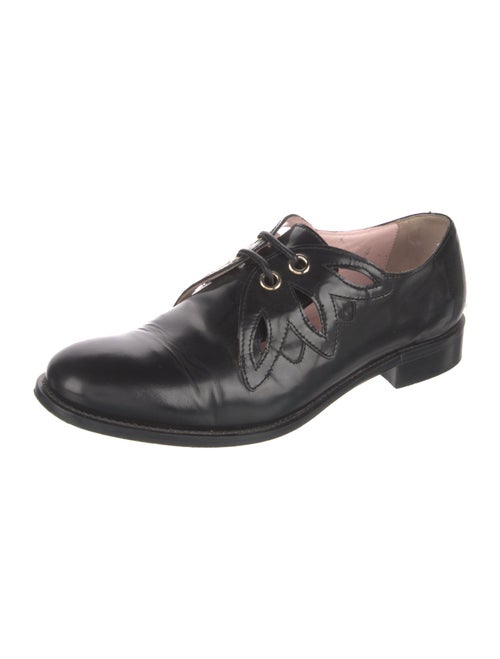 Red Valentino Patent Leather Oxfords