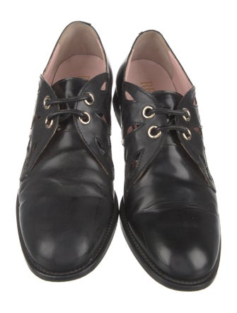 Red Valentino Patent Leather Oxfords