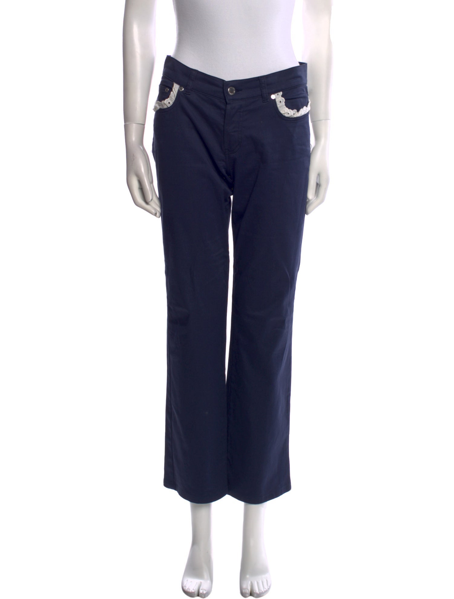 Red Valentino Straight Leg Pants