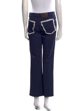 Red Valentino Straight Leg Pants