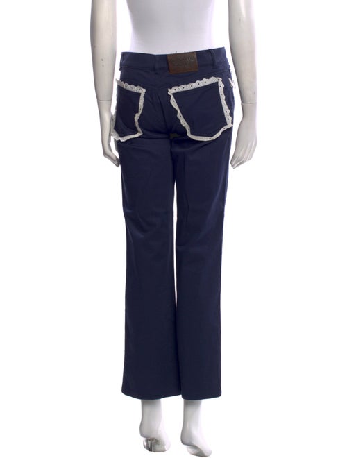 Red Valentino Straight Leg Pants