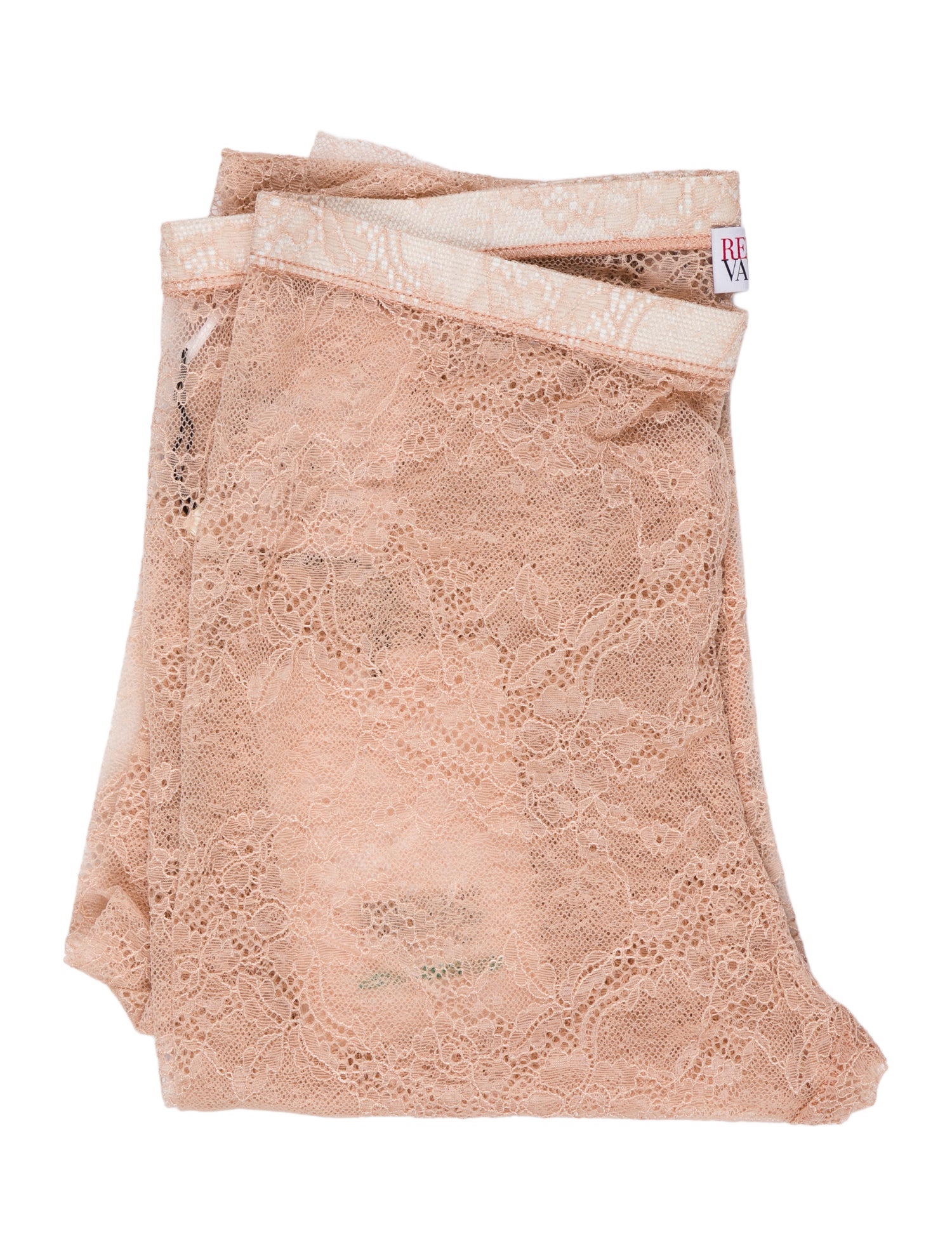 Red Valentino lace hosiery