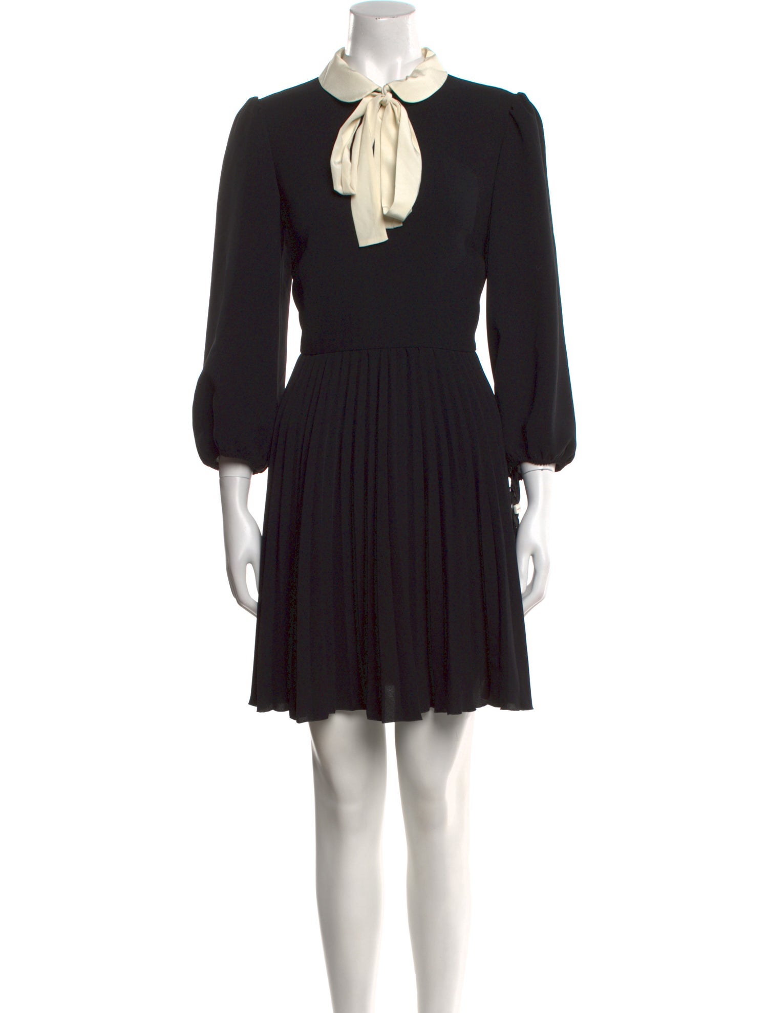 Red Valentino V-Neck Mini Dress