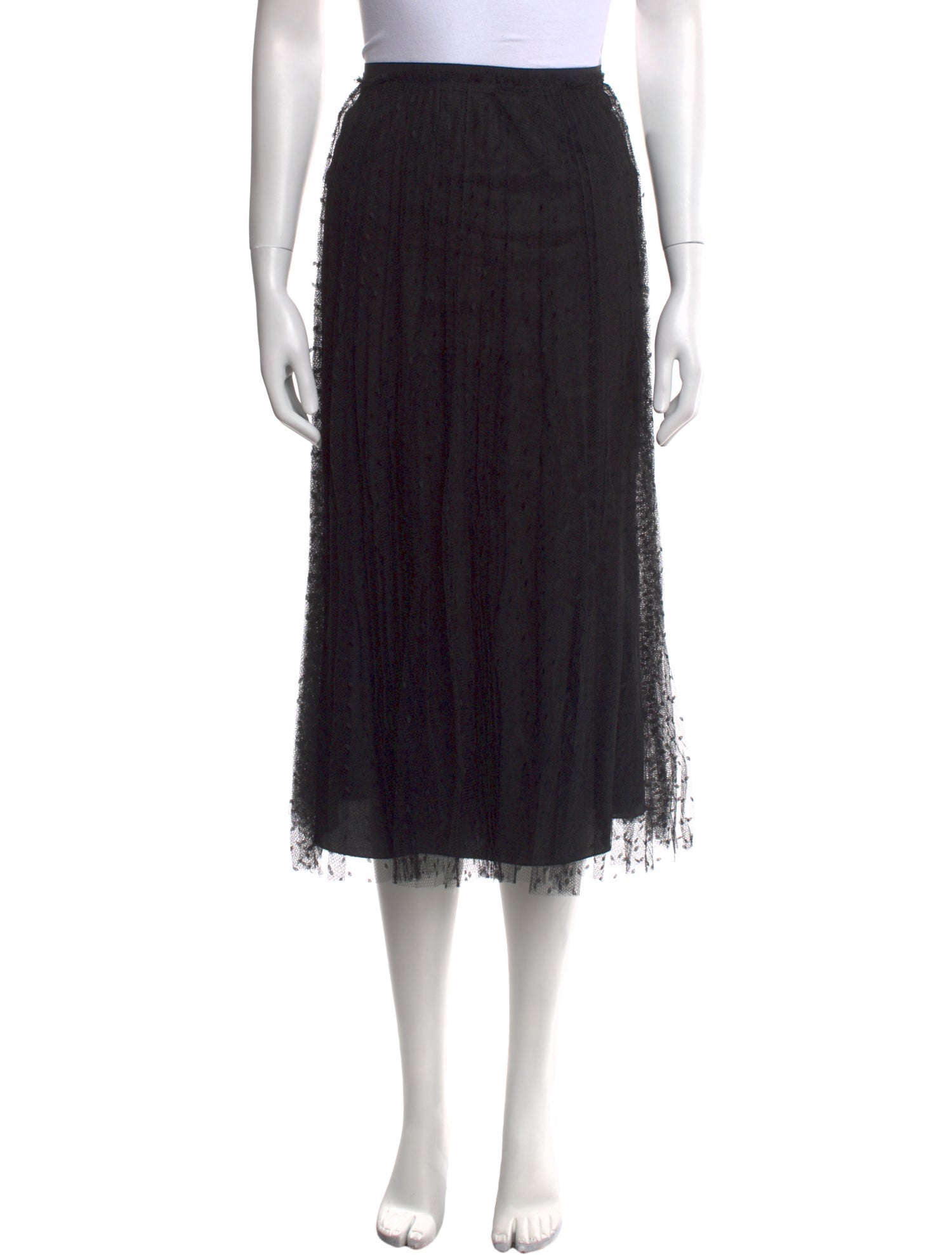 Red Valentino Midi Length Skirt