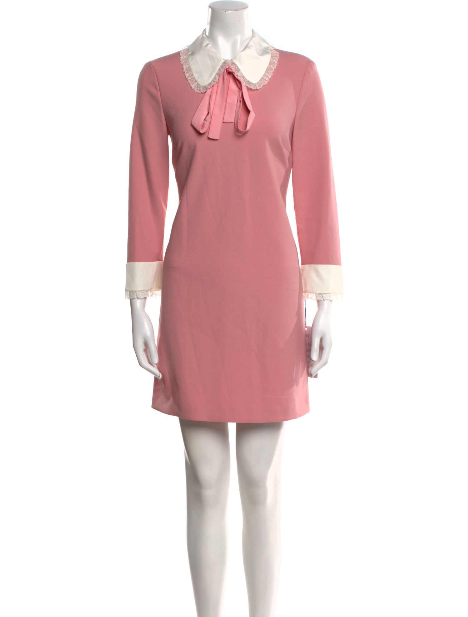 Red Valentino V-Neck Mini Dress
