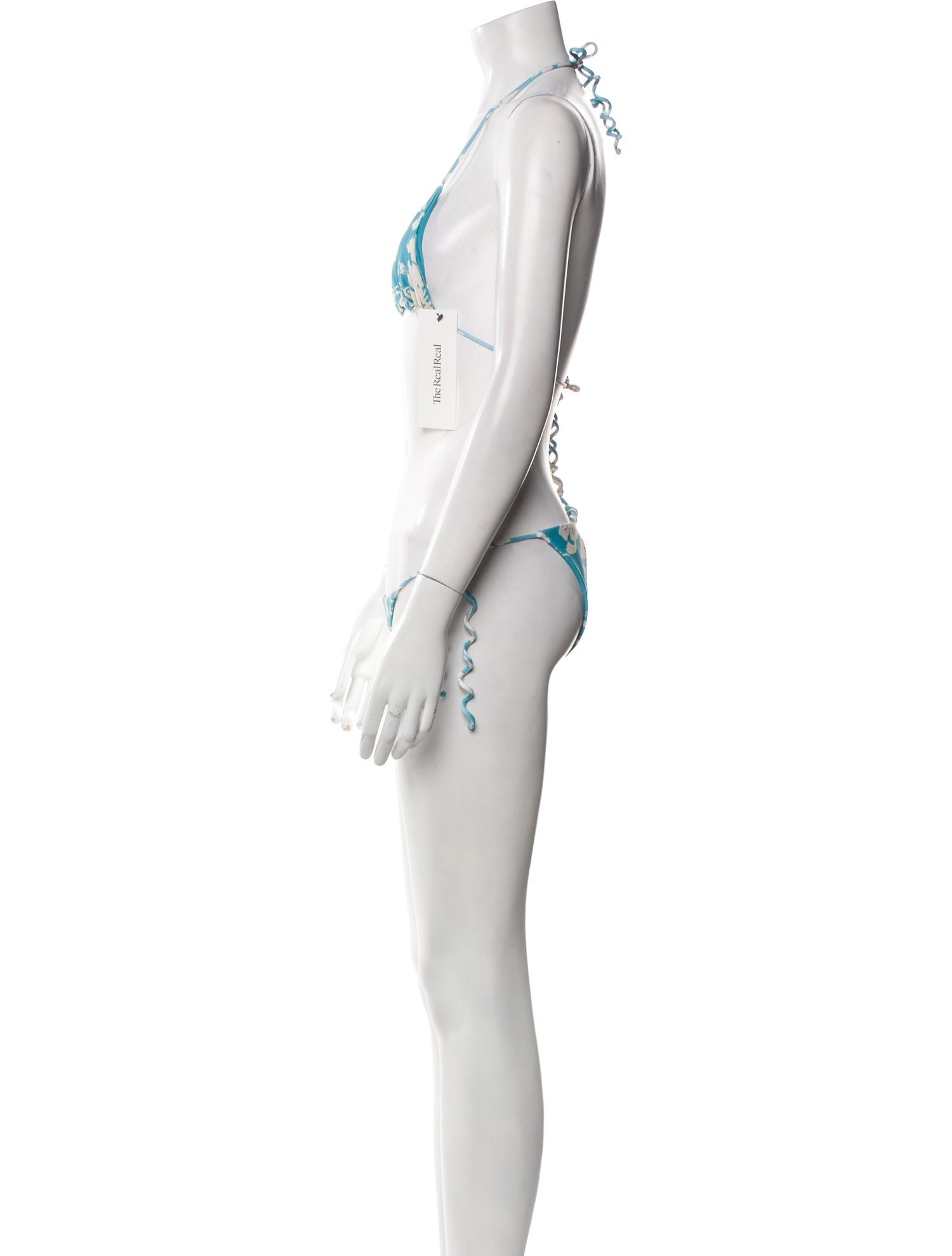 Red Valentino Floral Print Bikini