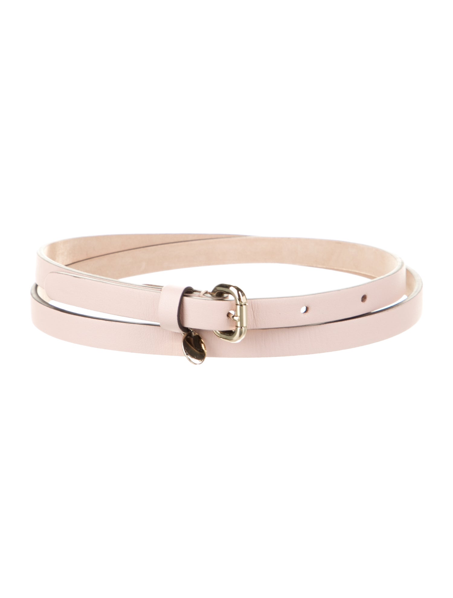 Red Valentino Skinny Leather Waist Belt