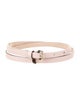 Red Valentino Skinny Leather Waist Belt