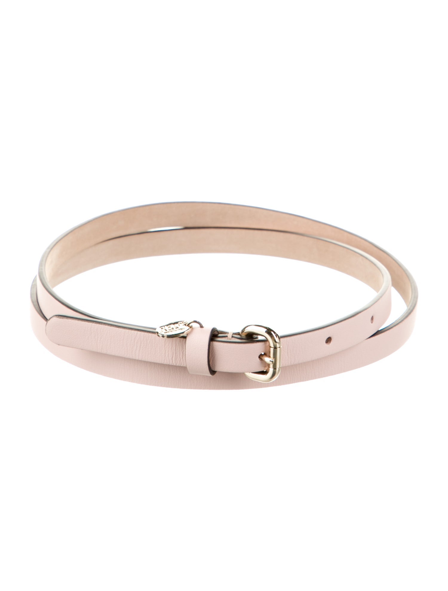 Red Valentino Skinny Leather Waist Belt