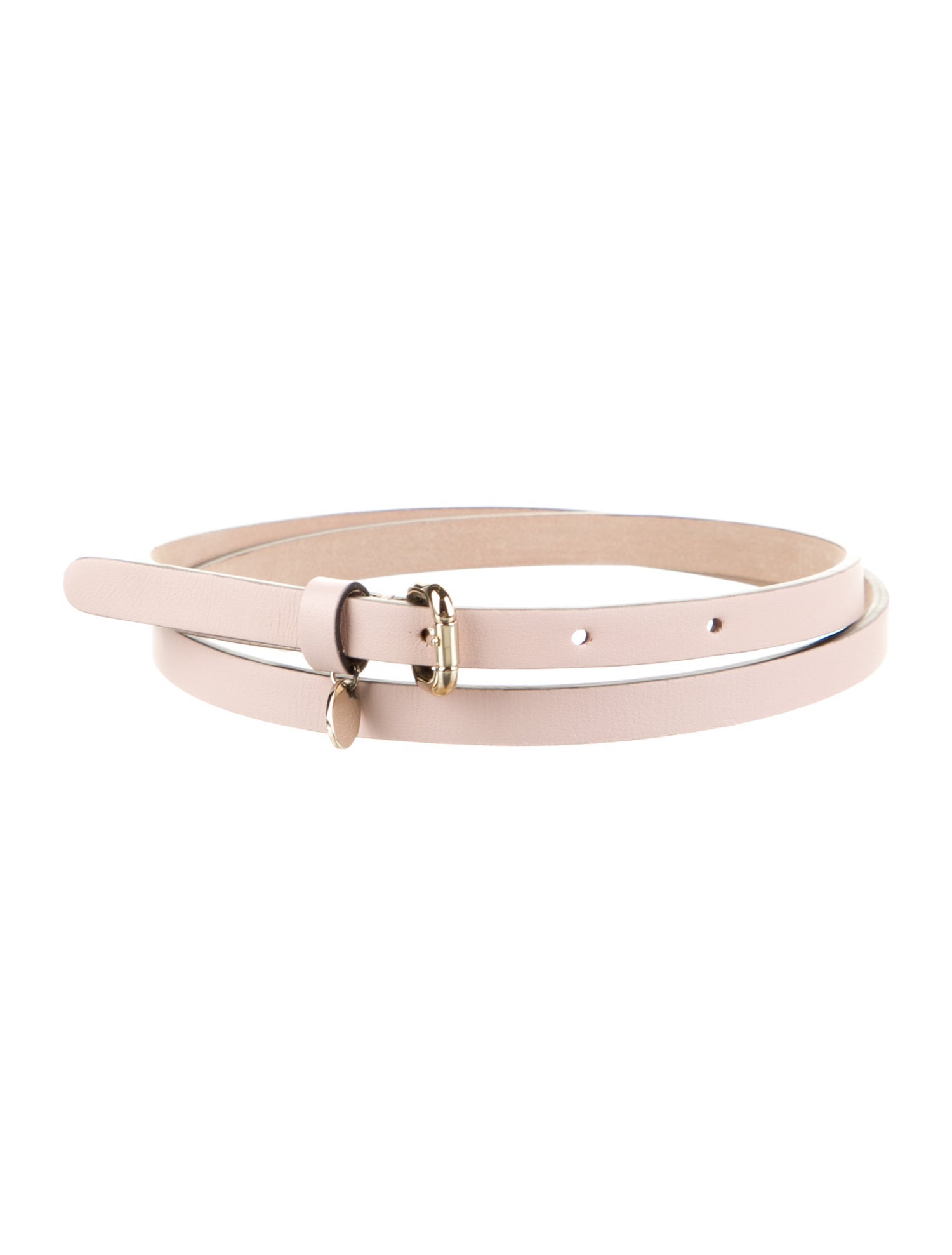 Red Valentino Skinny Leather Waist Belt