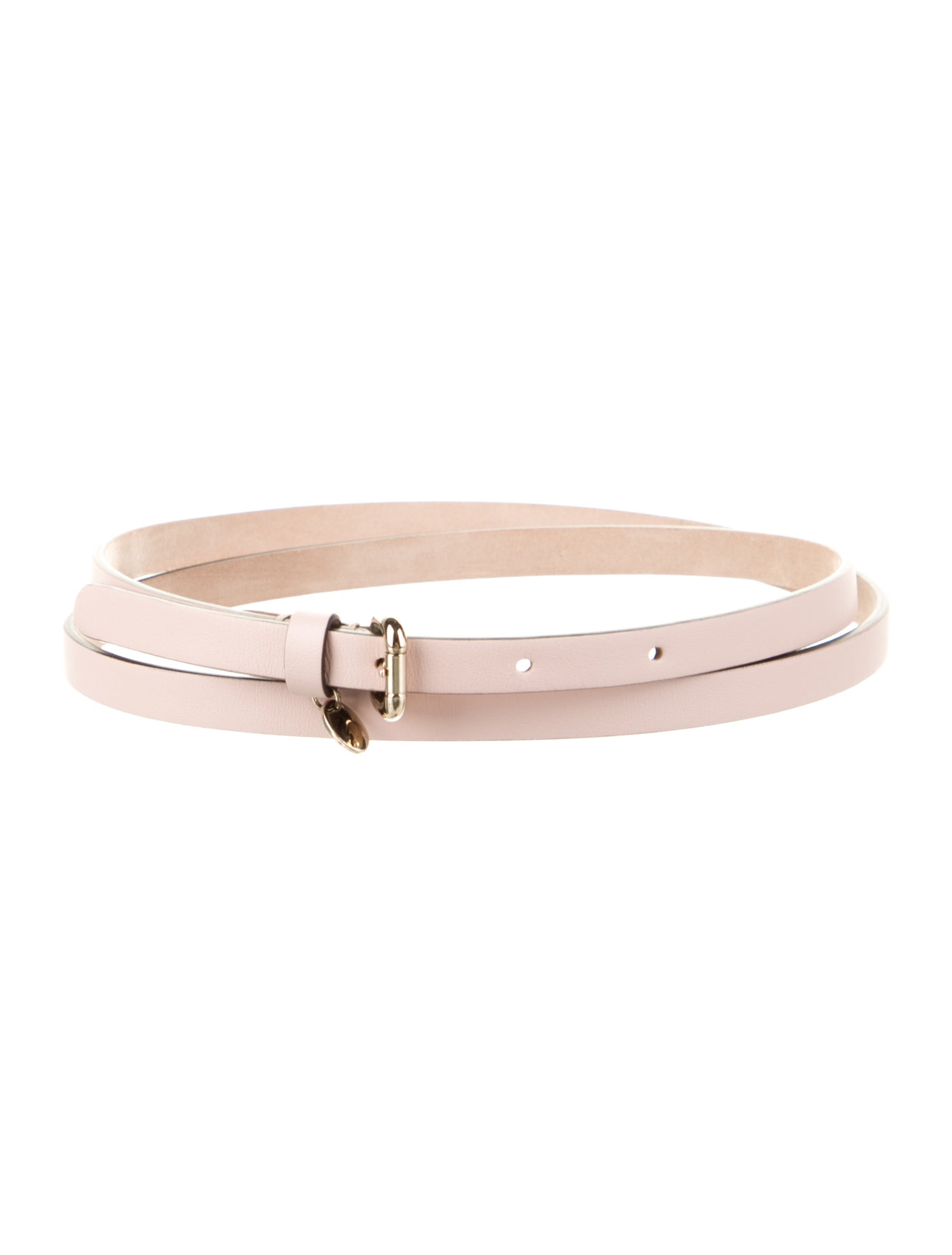 Red Valentino Skinny Leather Waist Belt