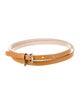 Red Valentino Skinny Leather Belt