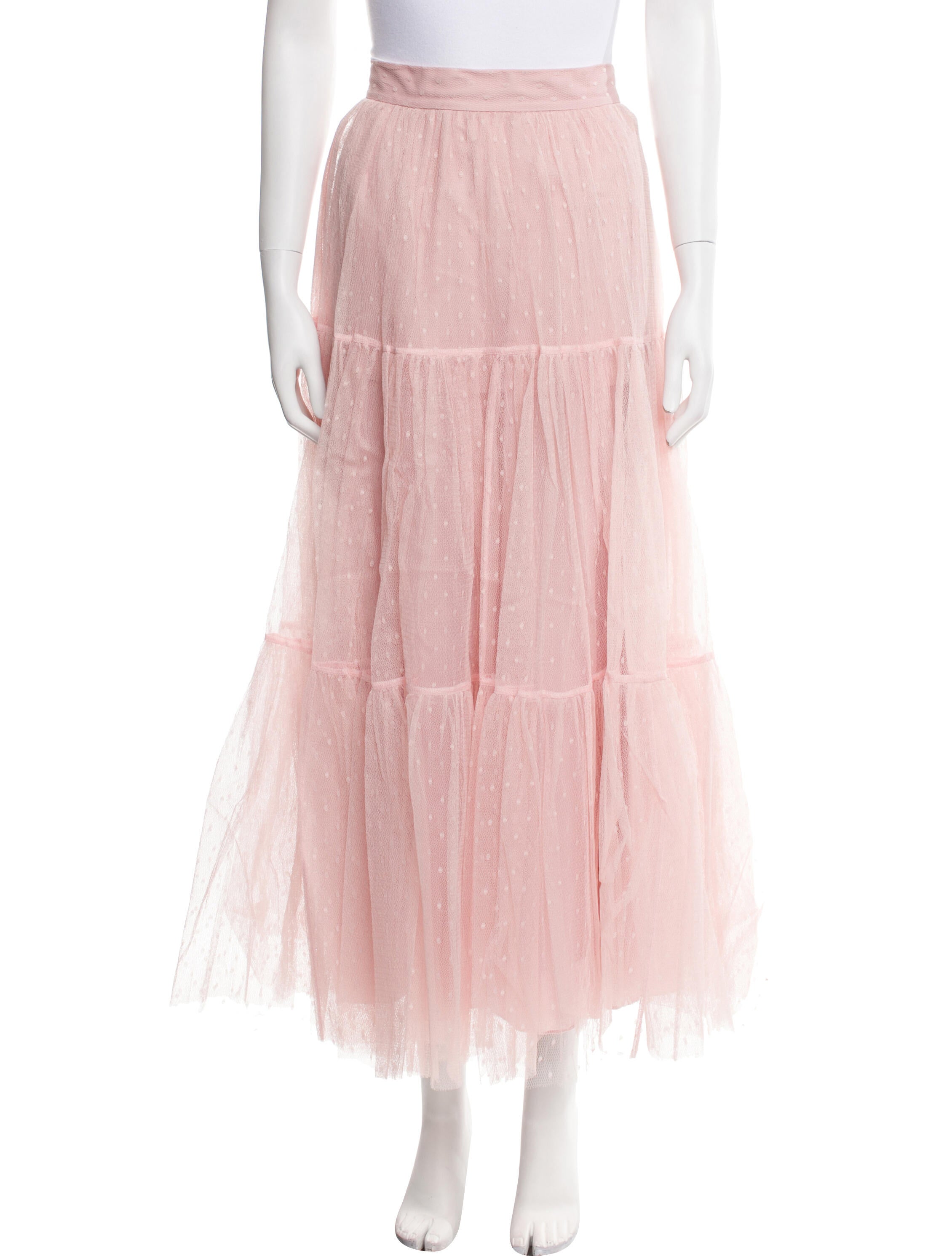 Red Valentino Midi Length Skirt