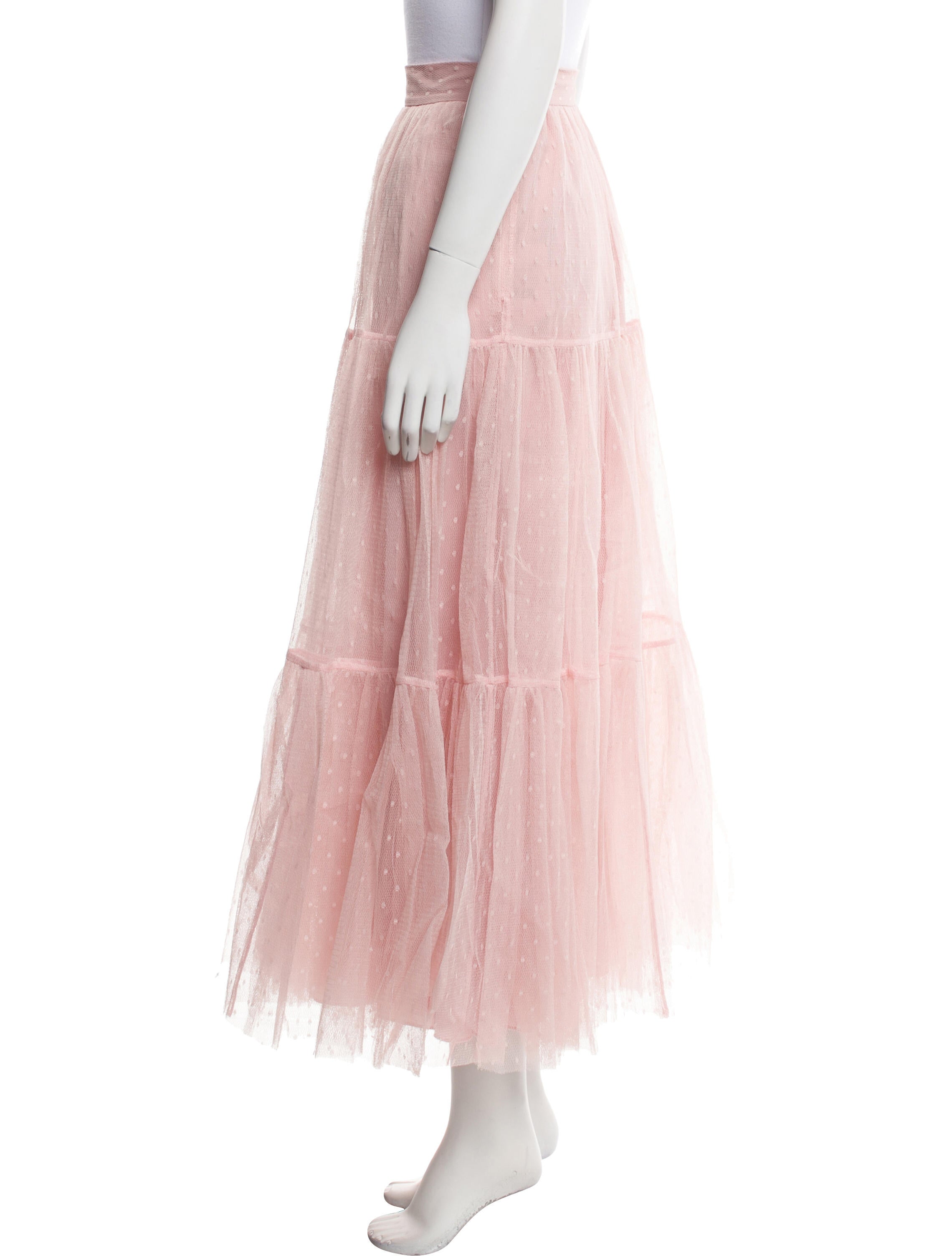 Red Valentino Midi Length Skirt