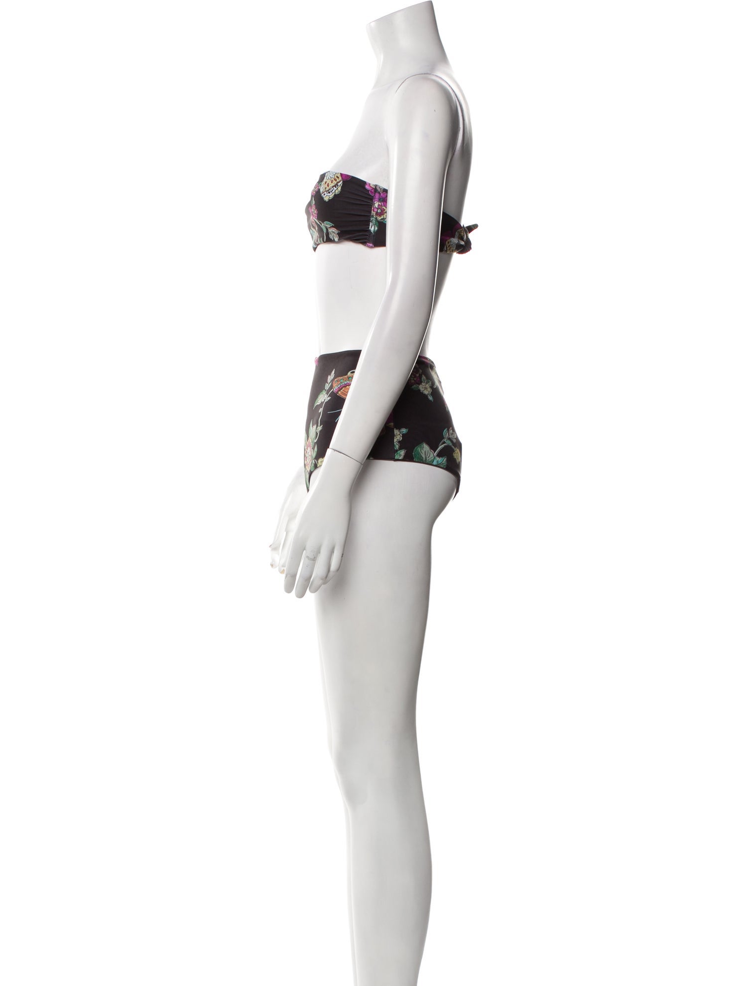 Red Valentino Floral Print Bikini