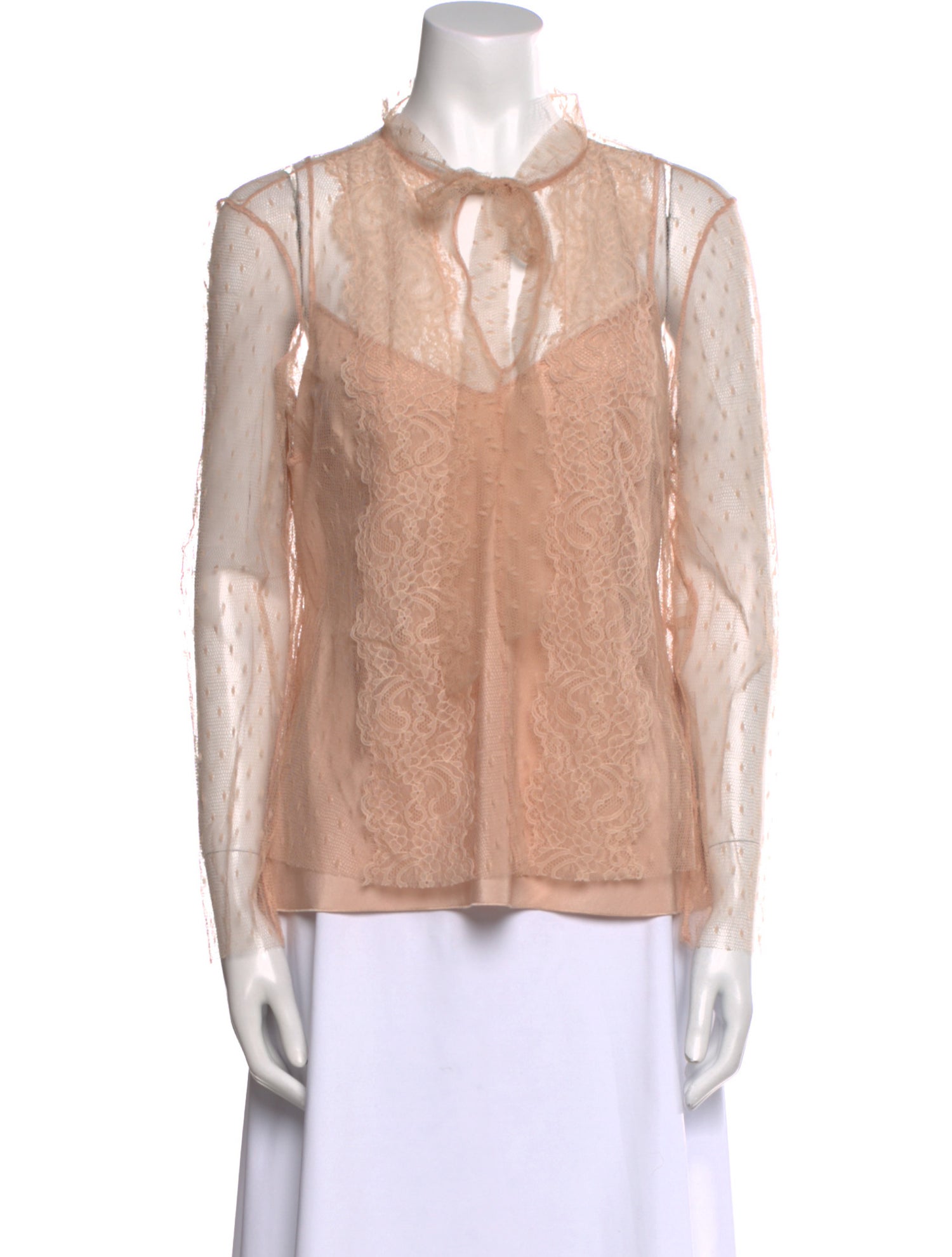 Red Valentino V-Neck Sleeveless Blouse w/ Tags