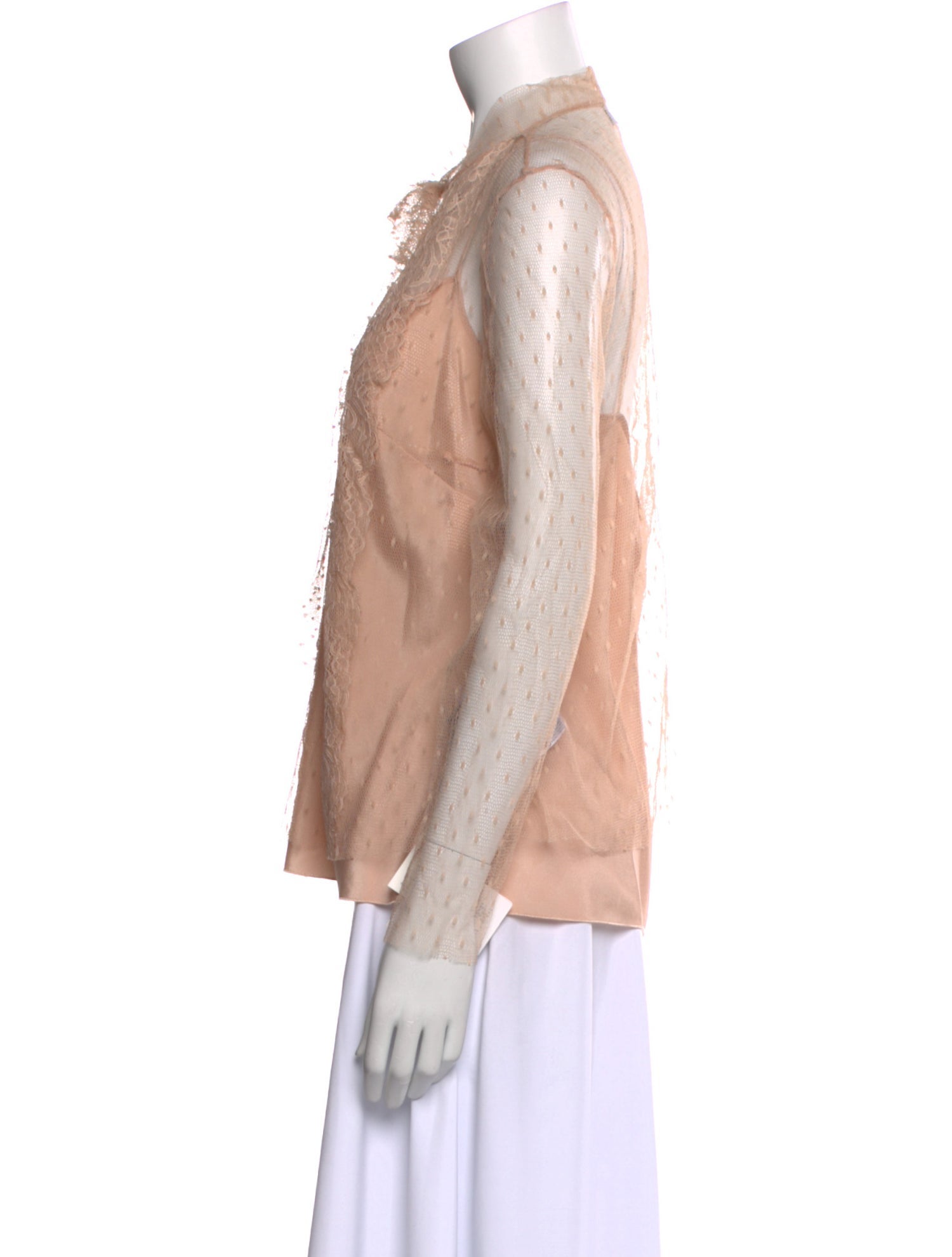 Red Valentino V-Neck Sleeveless Blouse w/ Tags