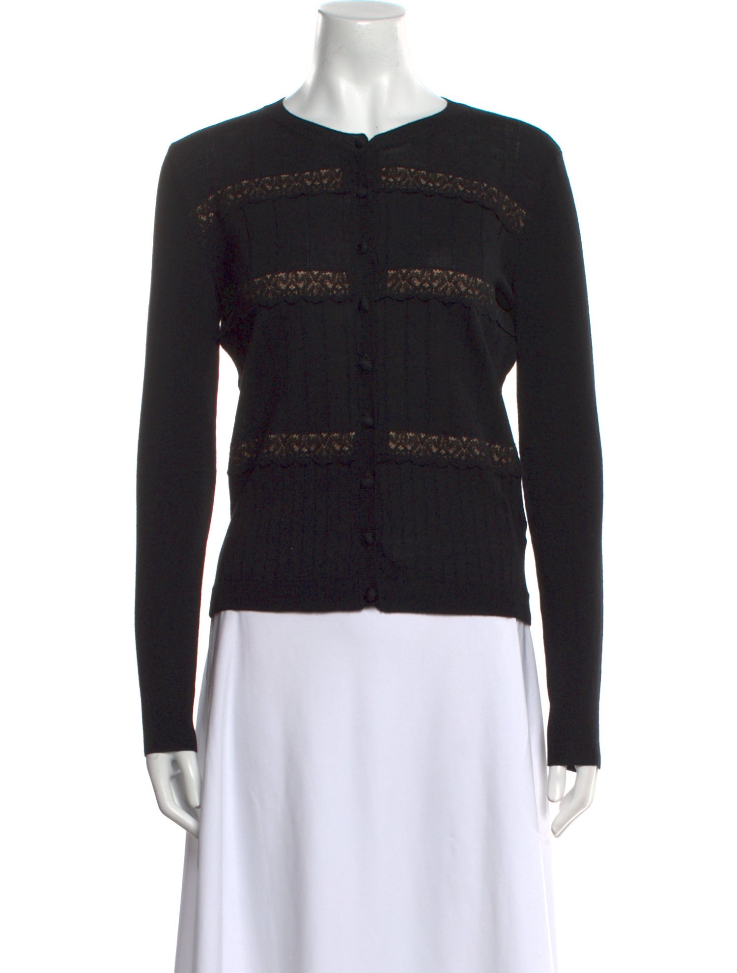 Red Valentino Virgin Wool Crew Neck Top