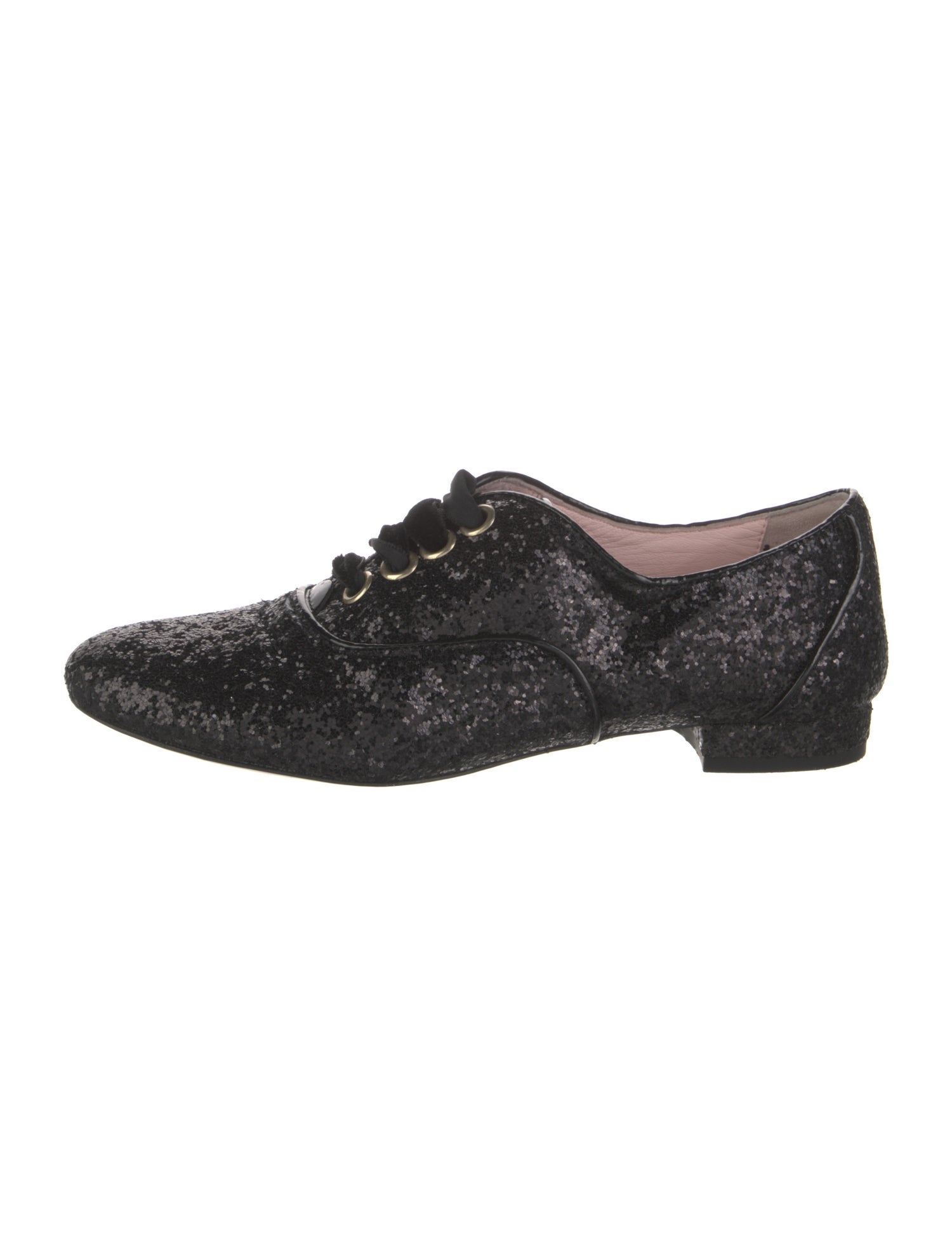 Red Valentino Glitter Oxfords