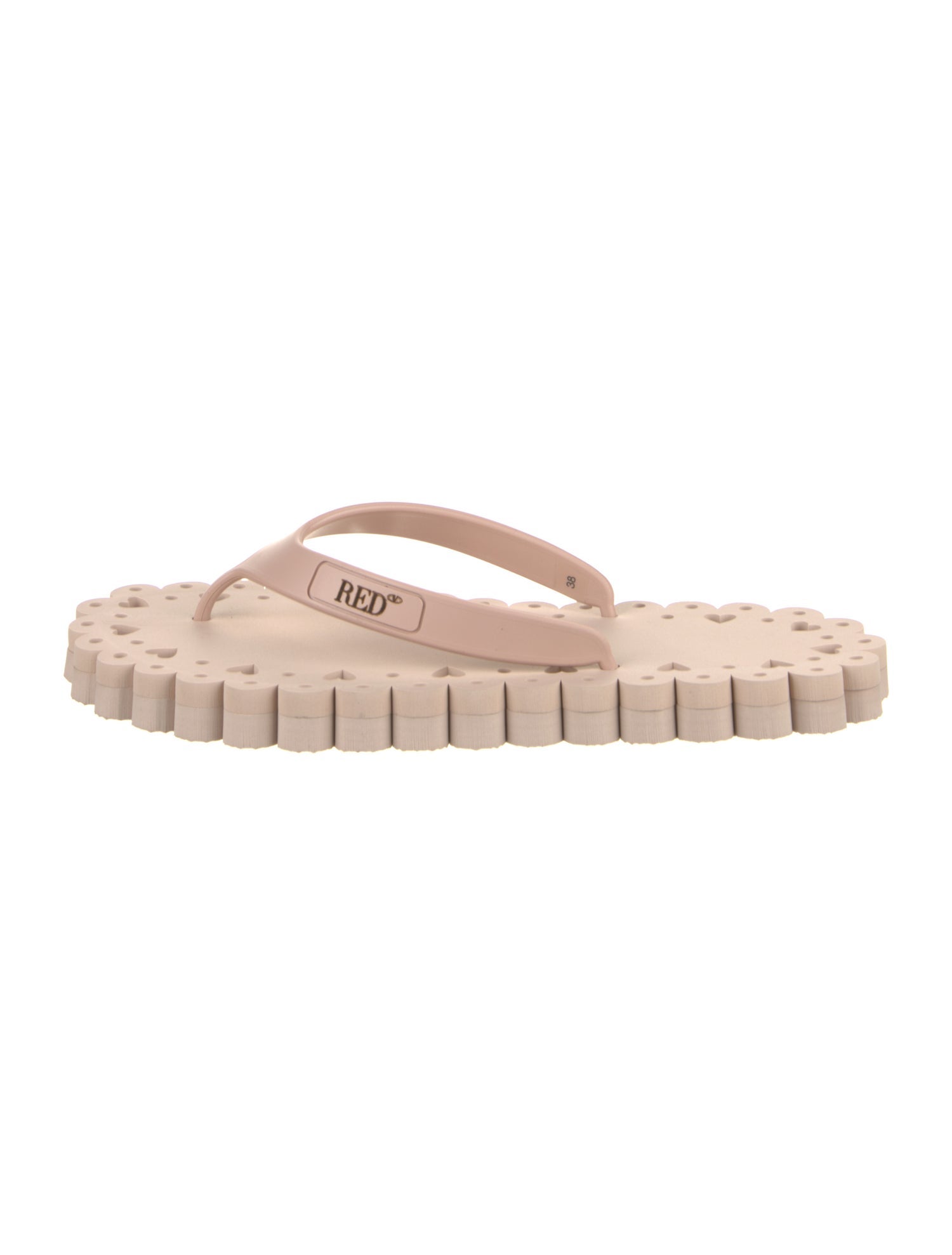Red Valentino Rubber Slides