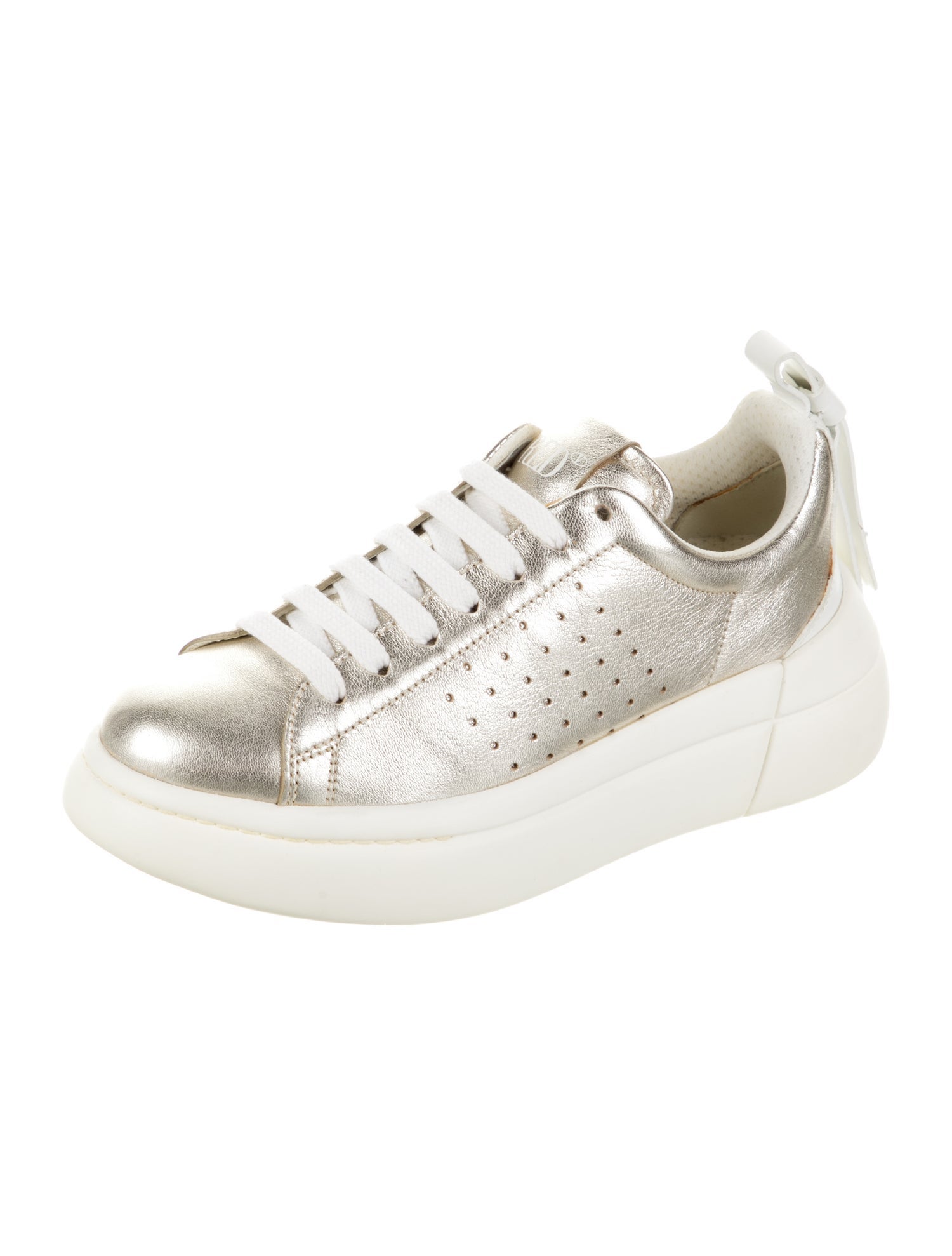 Red Valentino Leather Sneakers