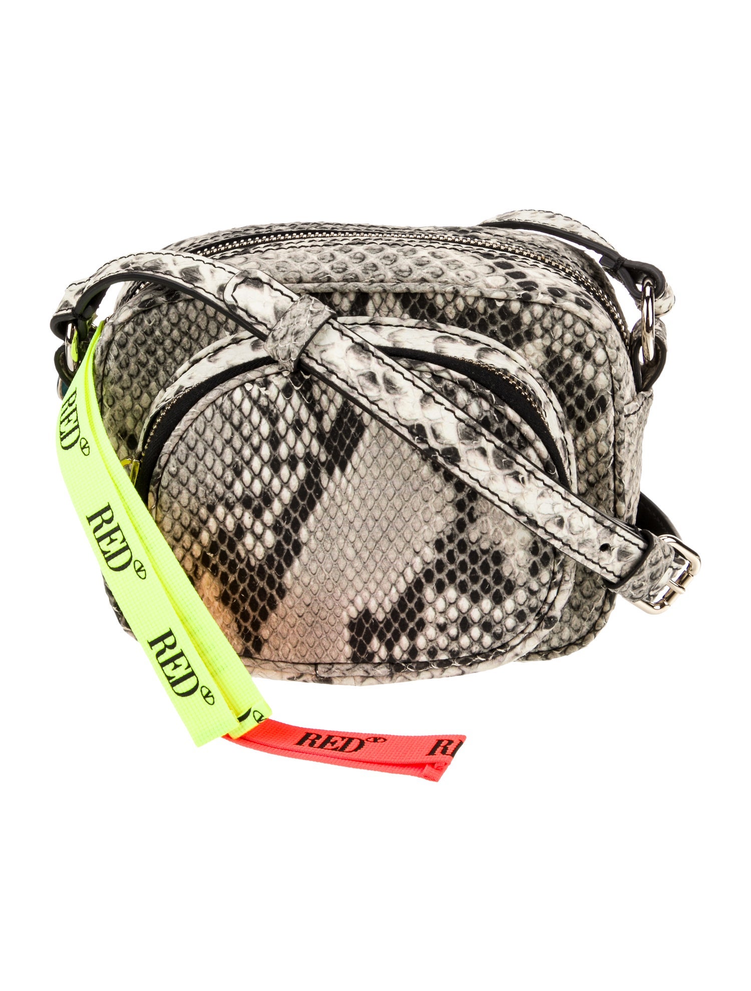 Red Valentino Leather Messenger Bag