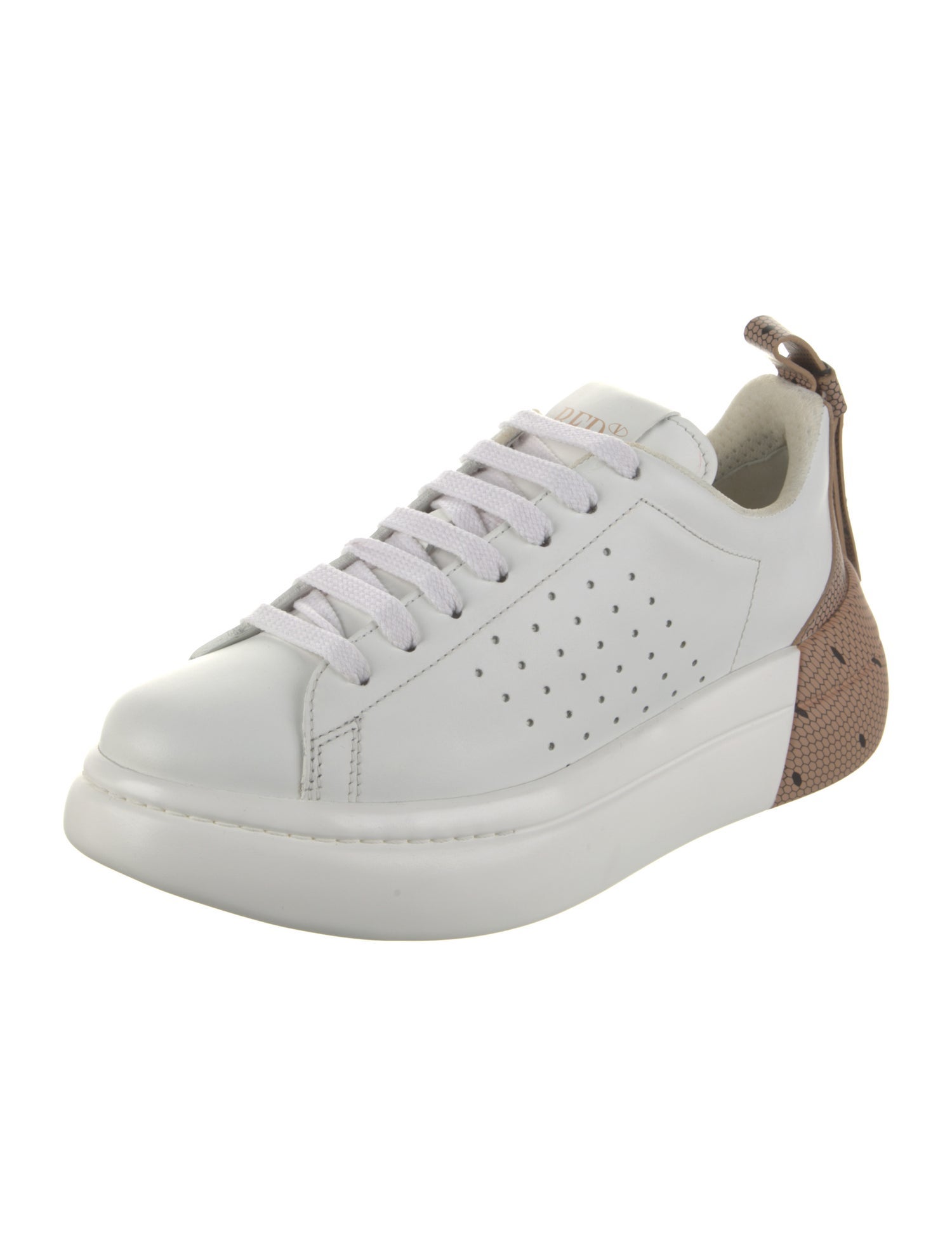 Red Valentino Leather Sneakers