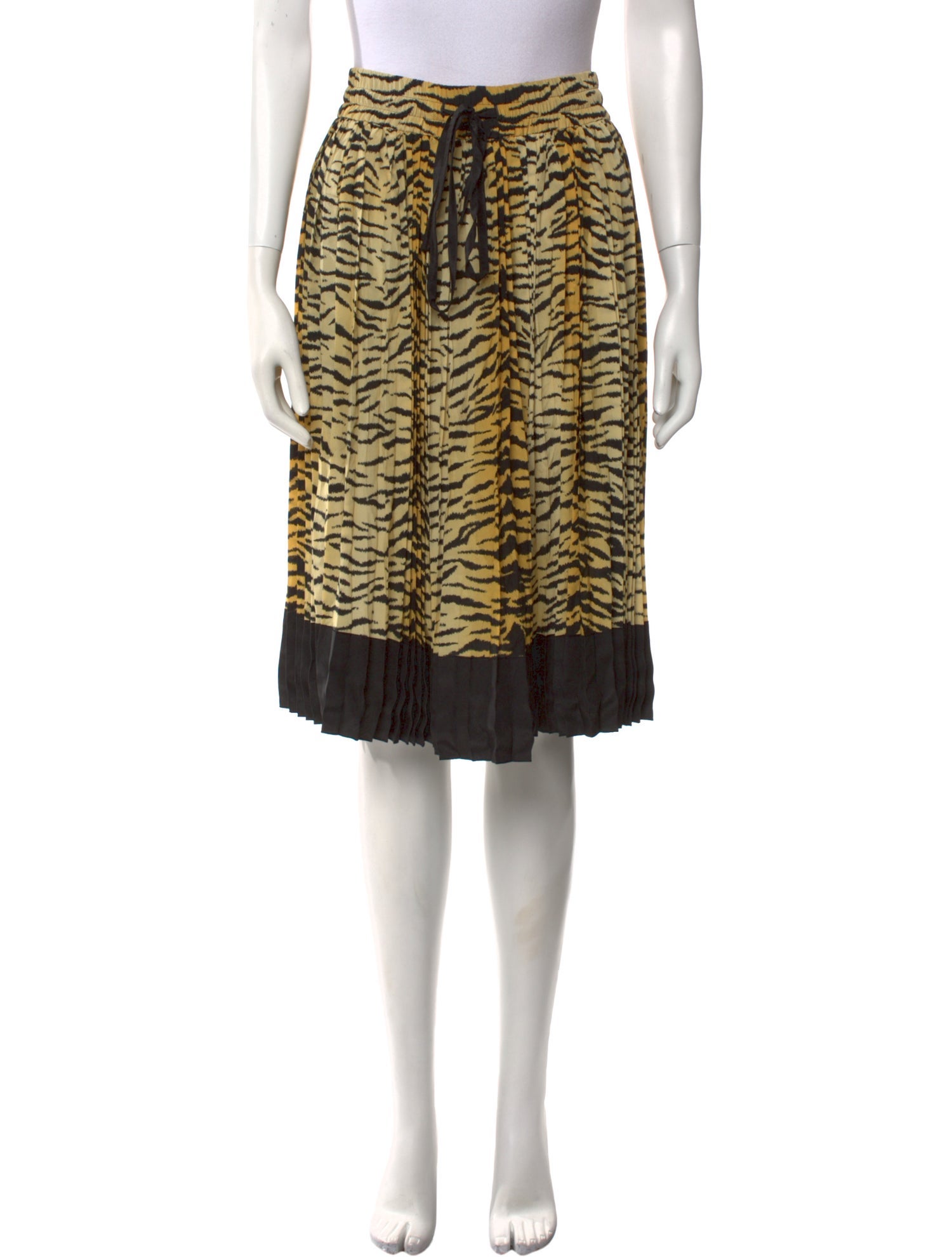 Red Valentino Silk Knee-Length Skirt