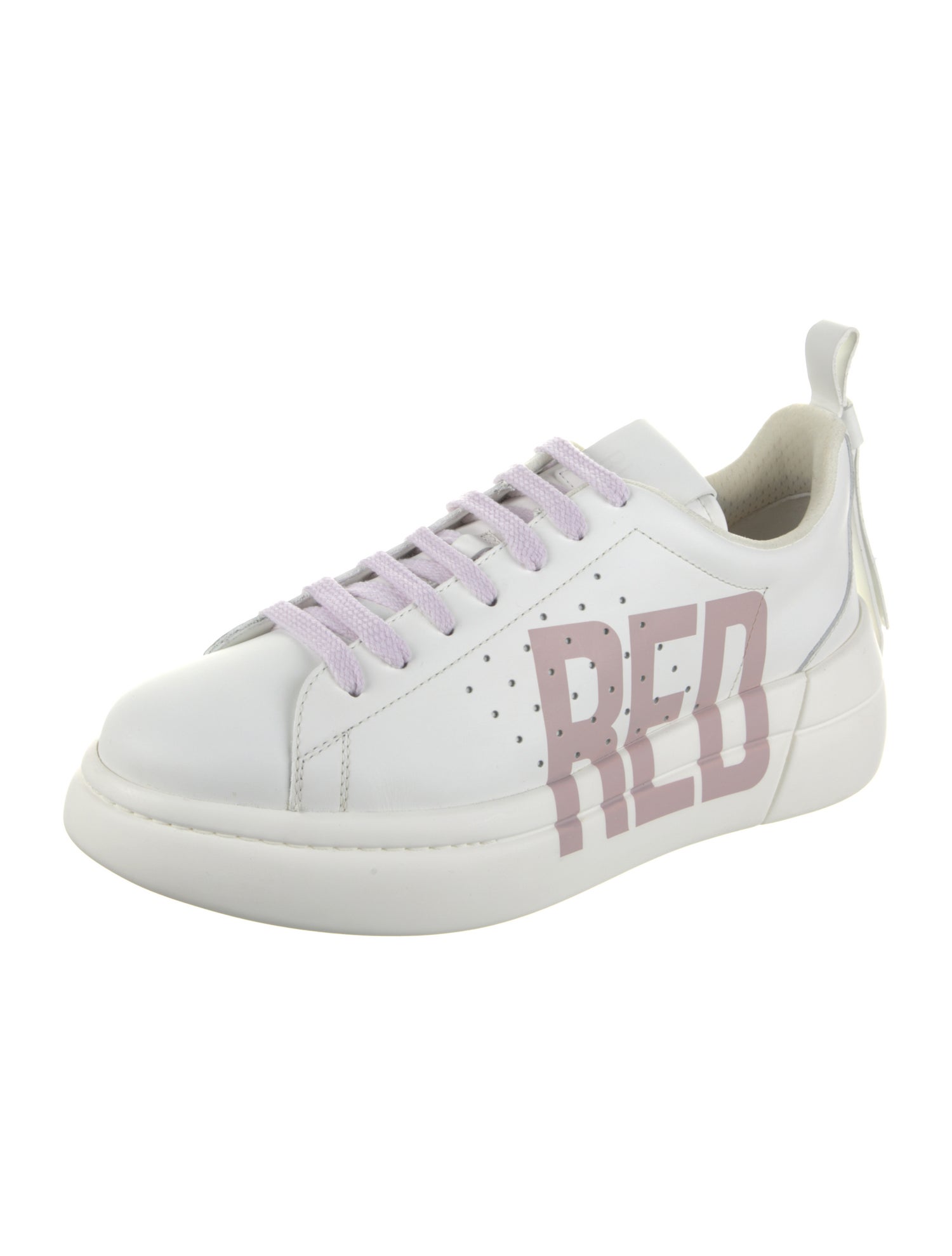 Red Valentino Leather Sneakers