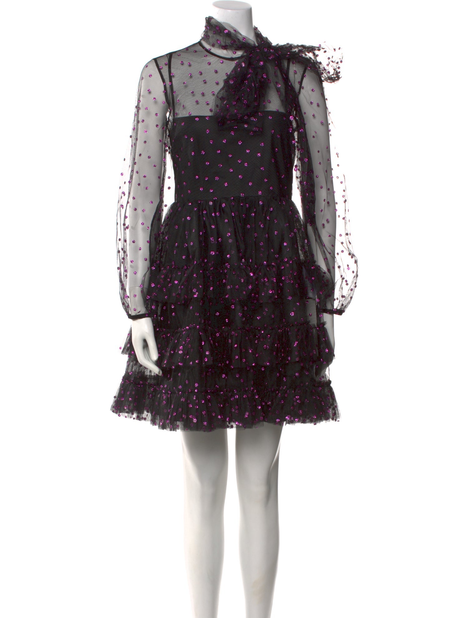 Red Valentino Lace Mini Dress
