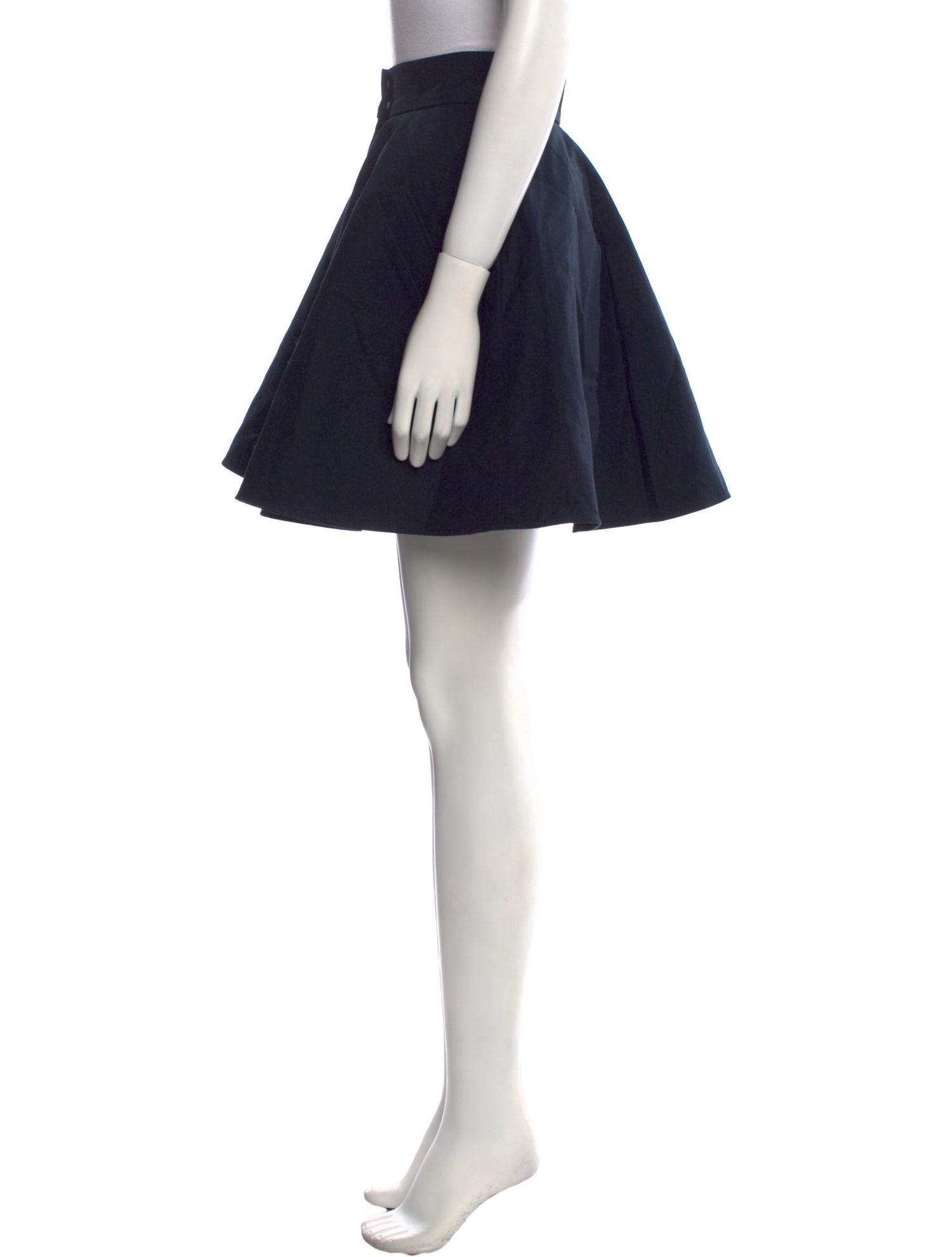 Red Valentino Studded Accents Mini Skirt