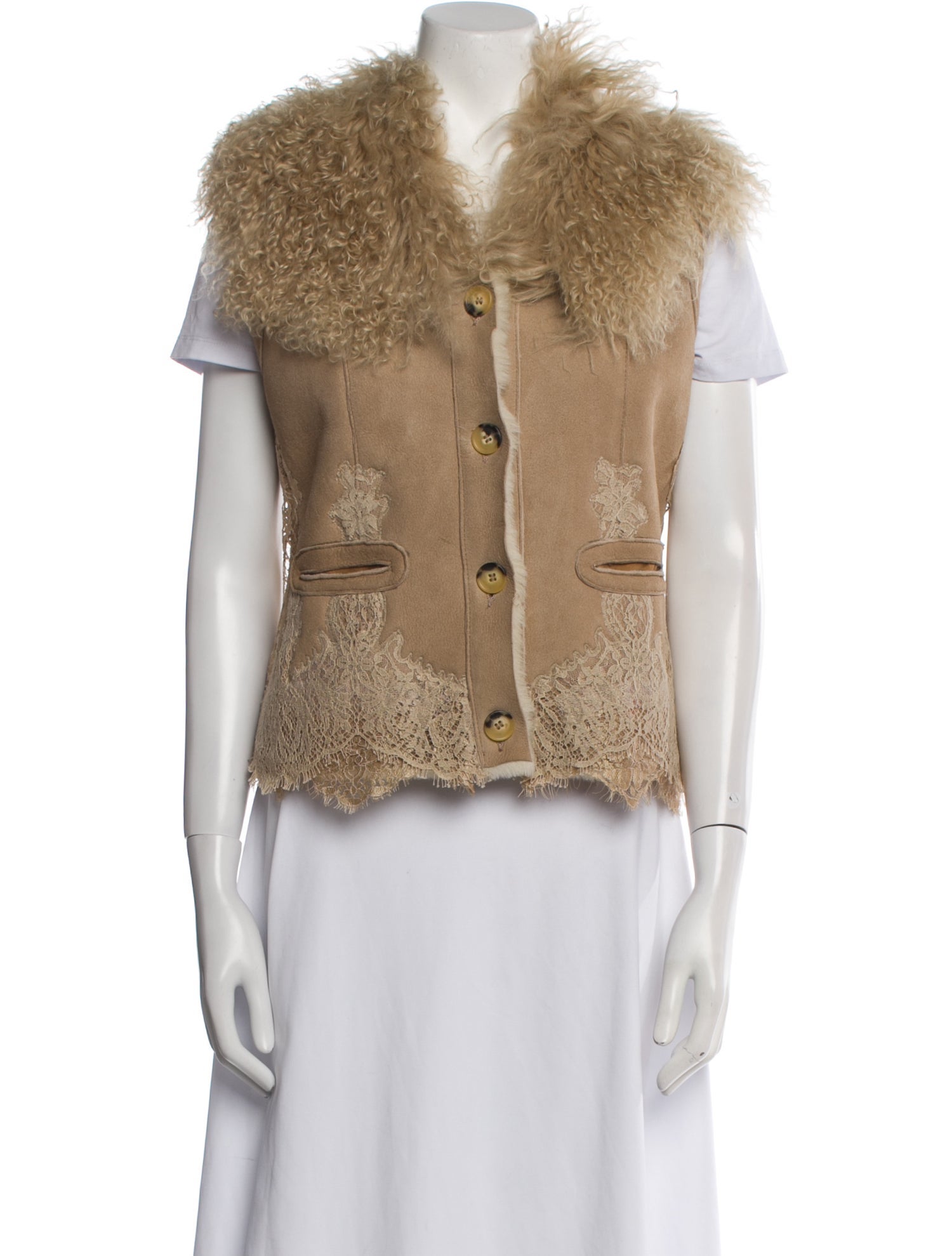 Red Valentino Suede Vest