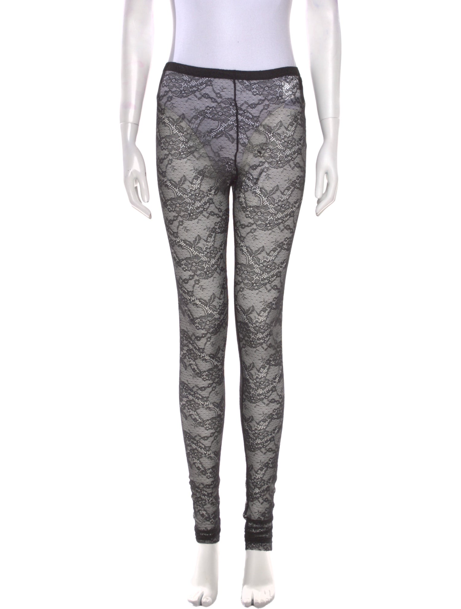 Red Valentino Printed Skinny Leg Pants w/ Tags