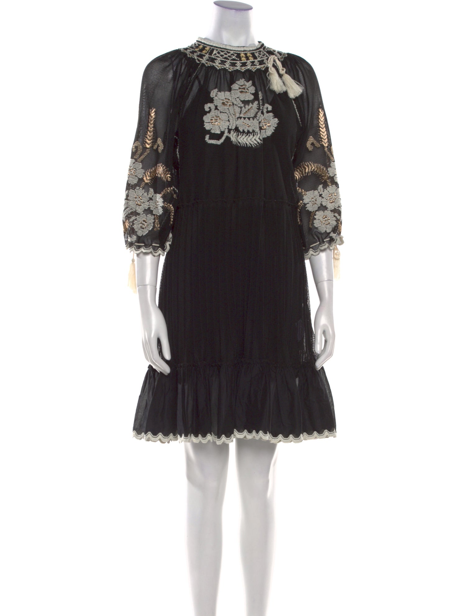 Red Valentino Floral Print Mini Dress w/ Tags