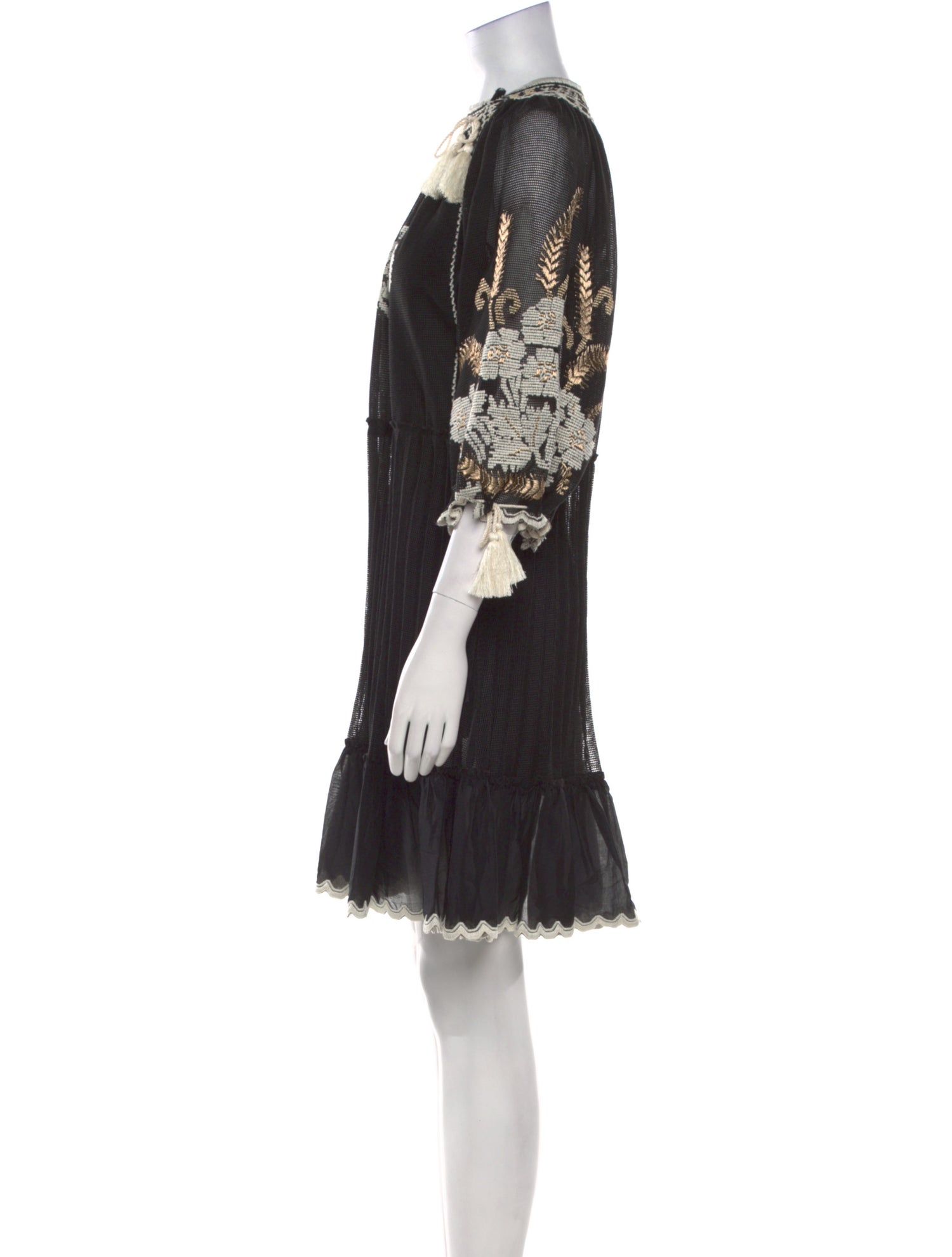 Red Valentino Floral Print Mini Dress w/ Tags