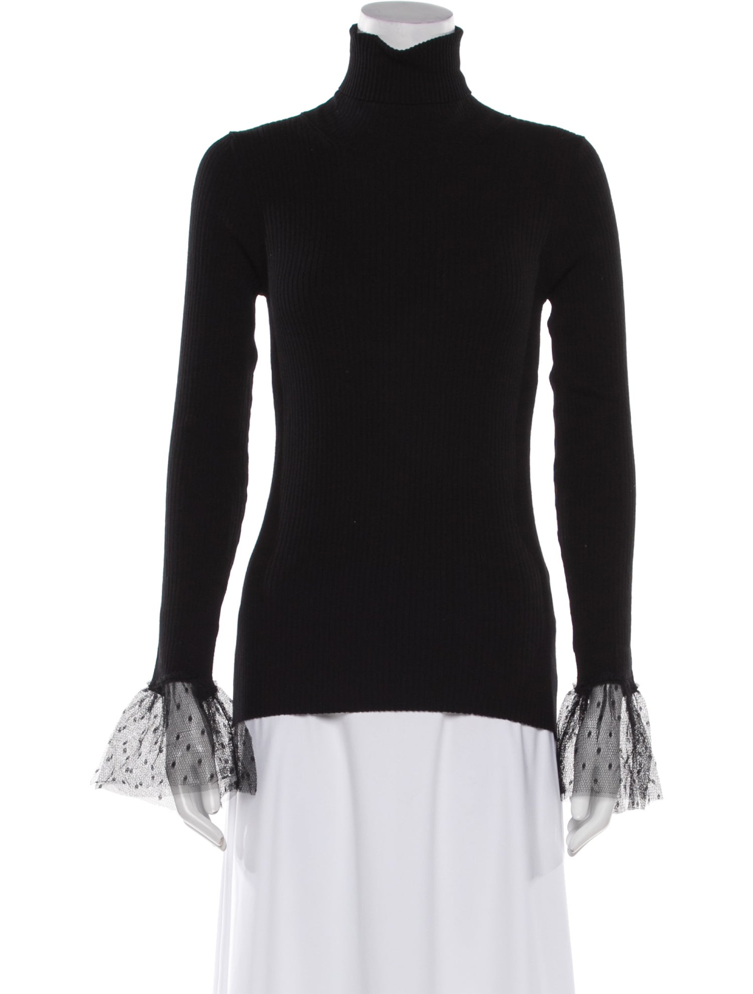 Red Valentino Turtleneck Long Sleeve Top w/ Tags