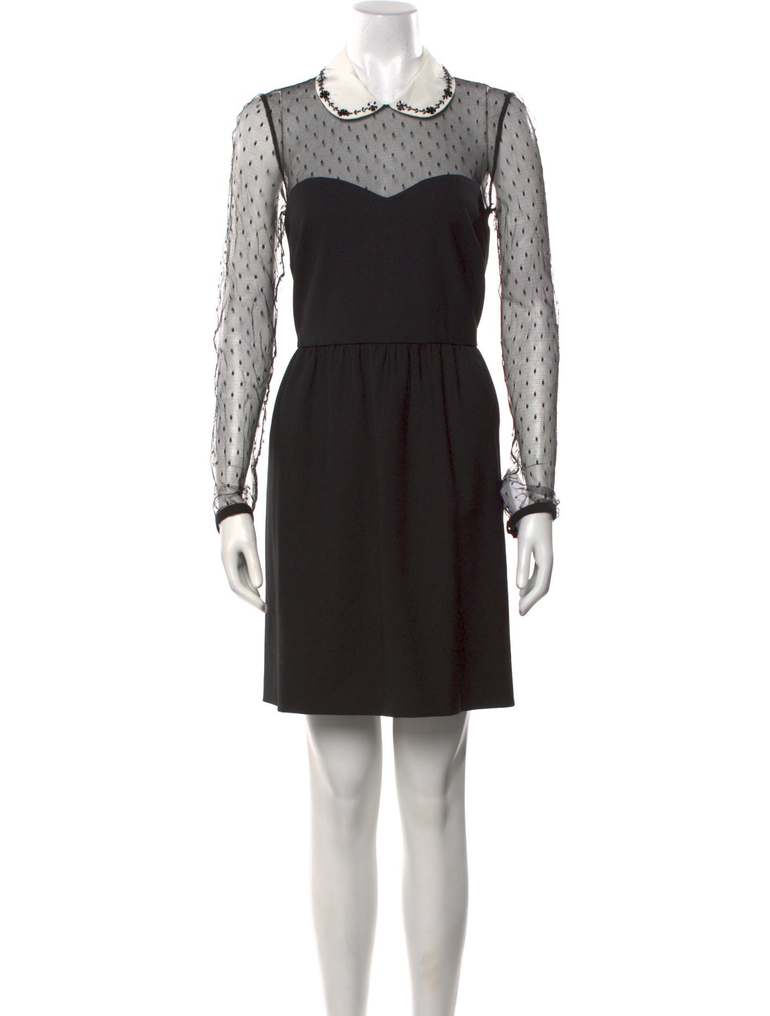 Red Valentino Mock Neck Mini Dress w/ Tags