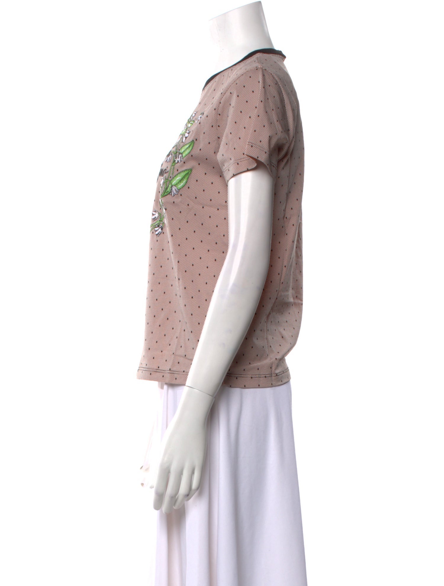 Red Valentino Graphic Print Crew Neck T-Shirt w/ Tags