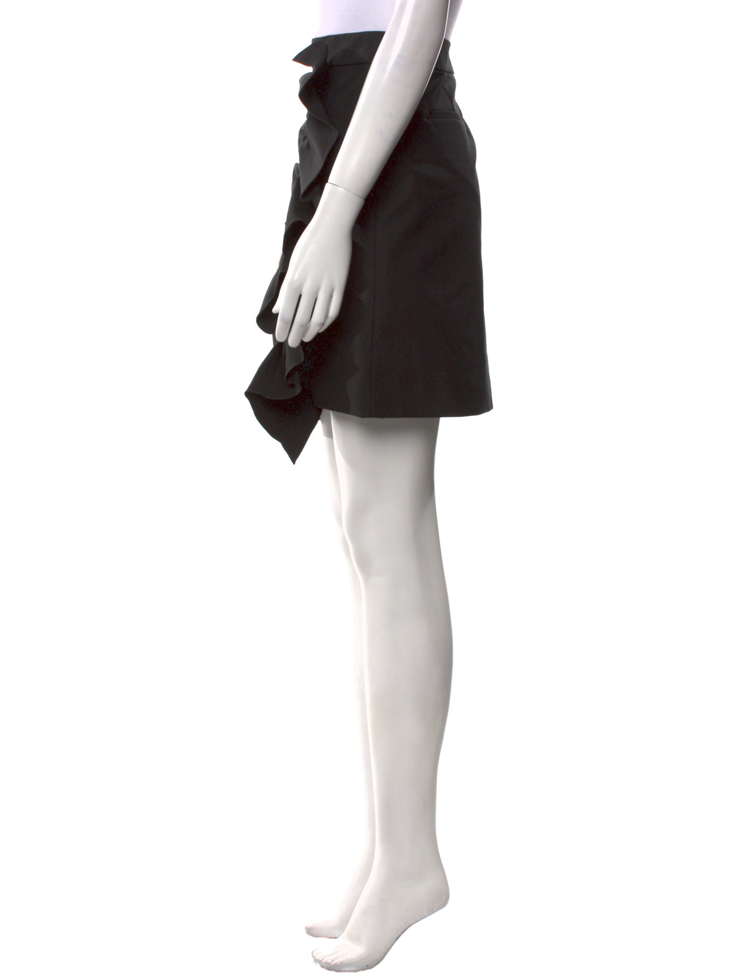 Red Valentino Ruffle Embellishment Mini Skirt w/ Tags