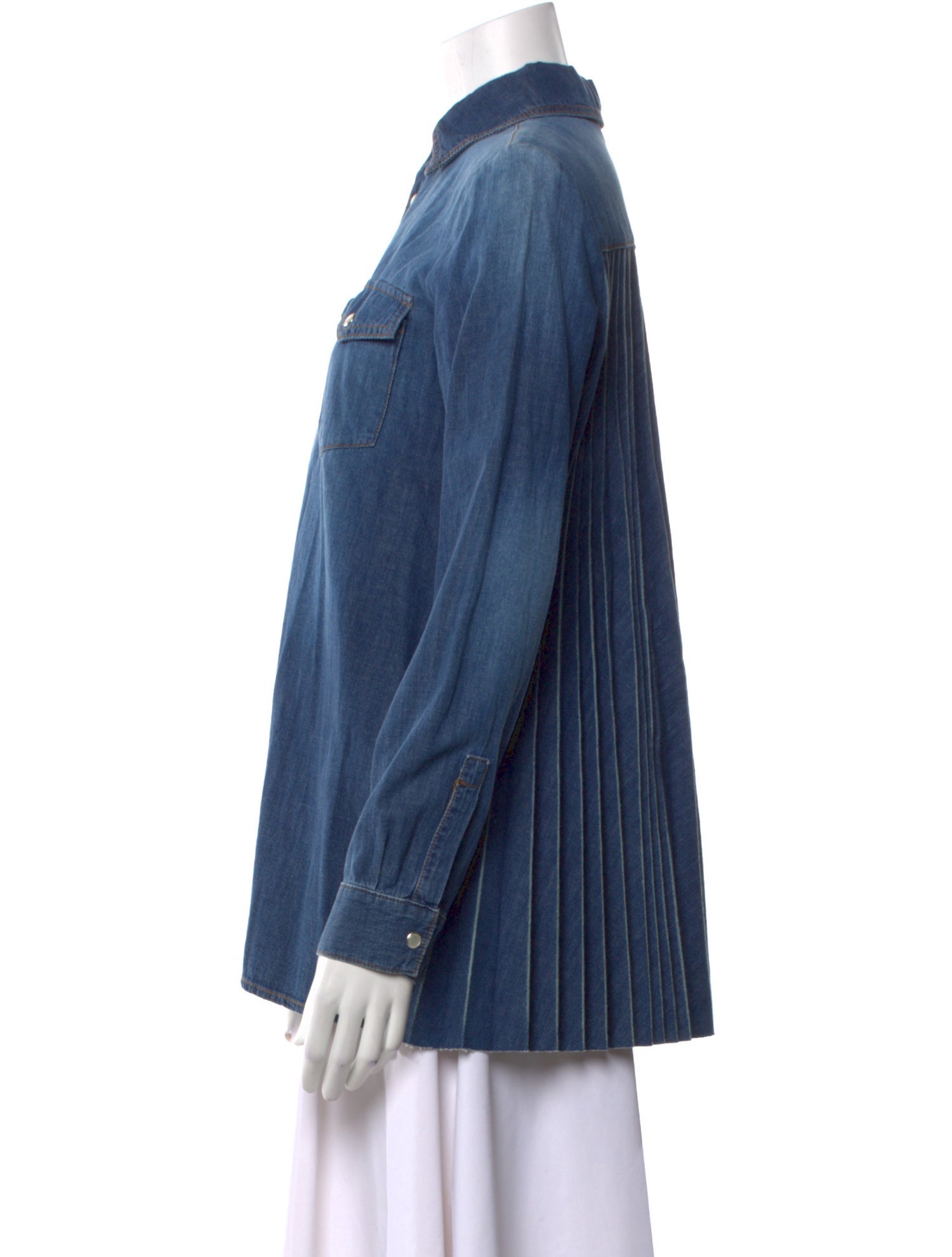 Red Valentino Long Sleeve Button-Up Top w/ Tags