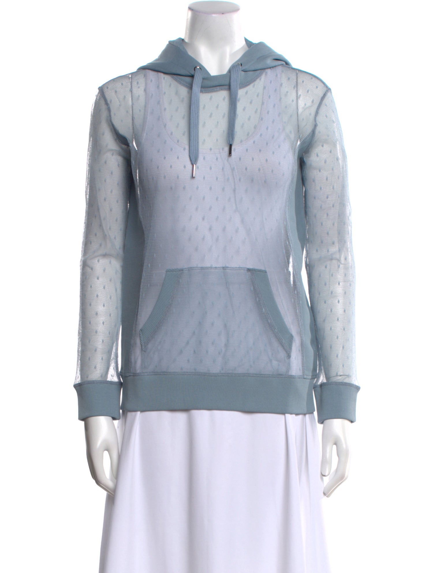 Red Valentino Mock Neck Long Sleeve Hoodie w/ Tags