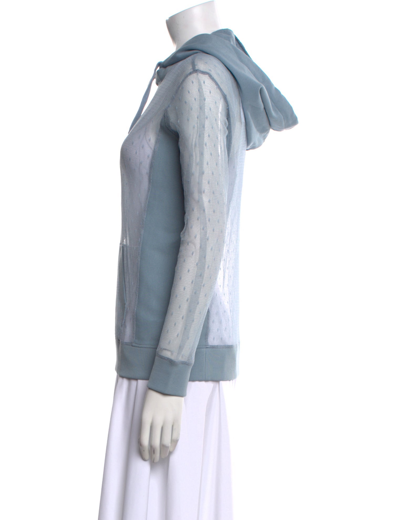 Red Valentino Mock Neck Long Sleeve Hoodie w/ Tags