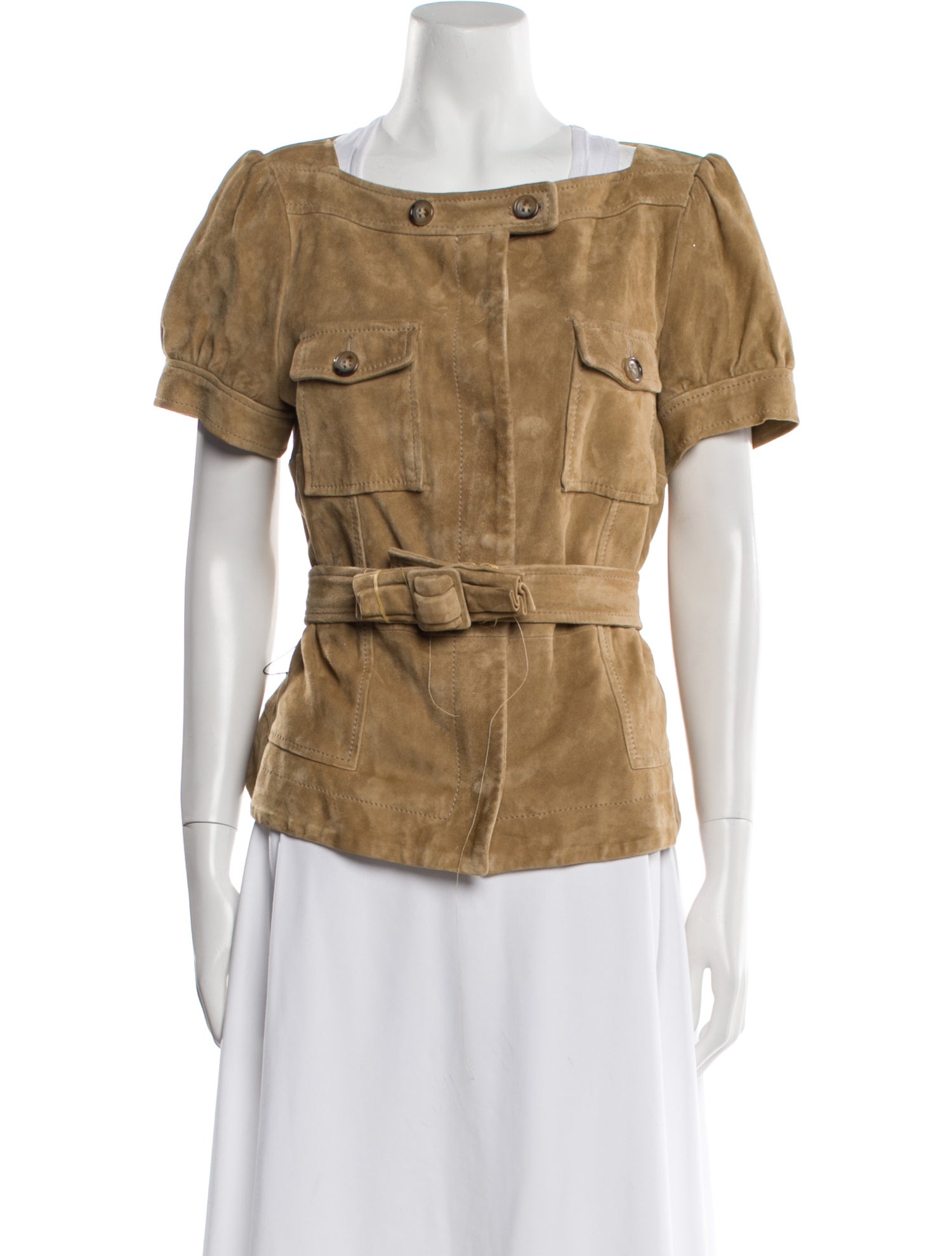 Red Valentino Leather Evening Jacket