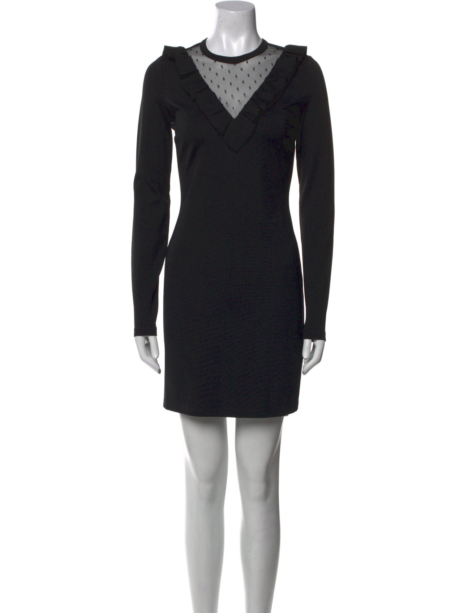 Red Valentino Crew Neck Mini Dress