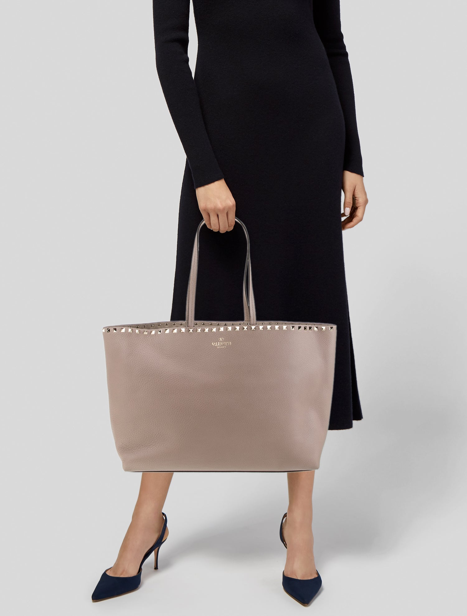 Valentino Leather Tote
