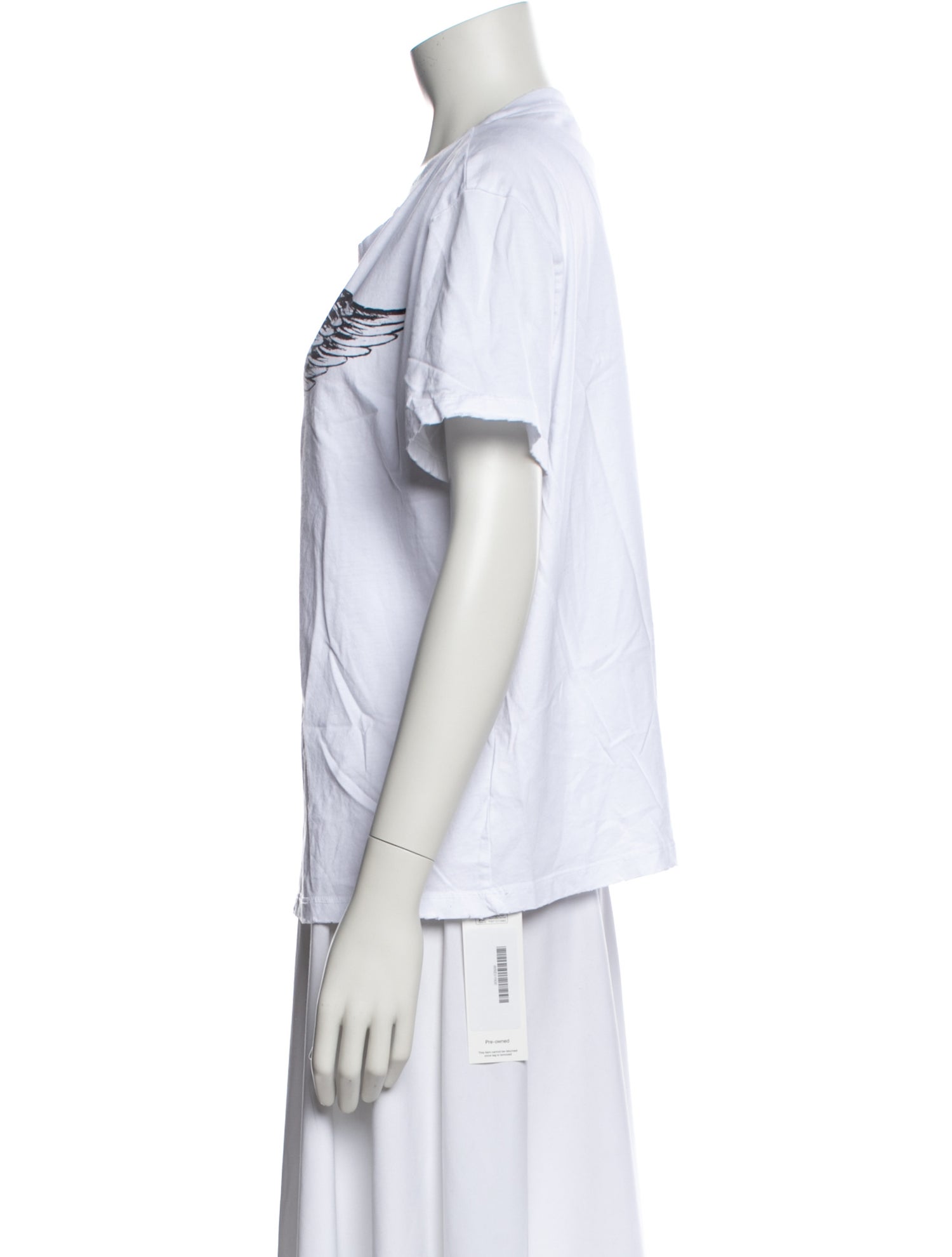 Red Valentino Graphic Print Crew Neck T-Shirt