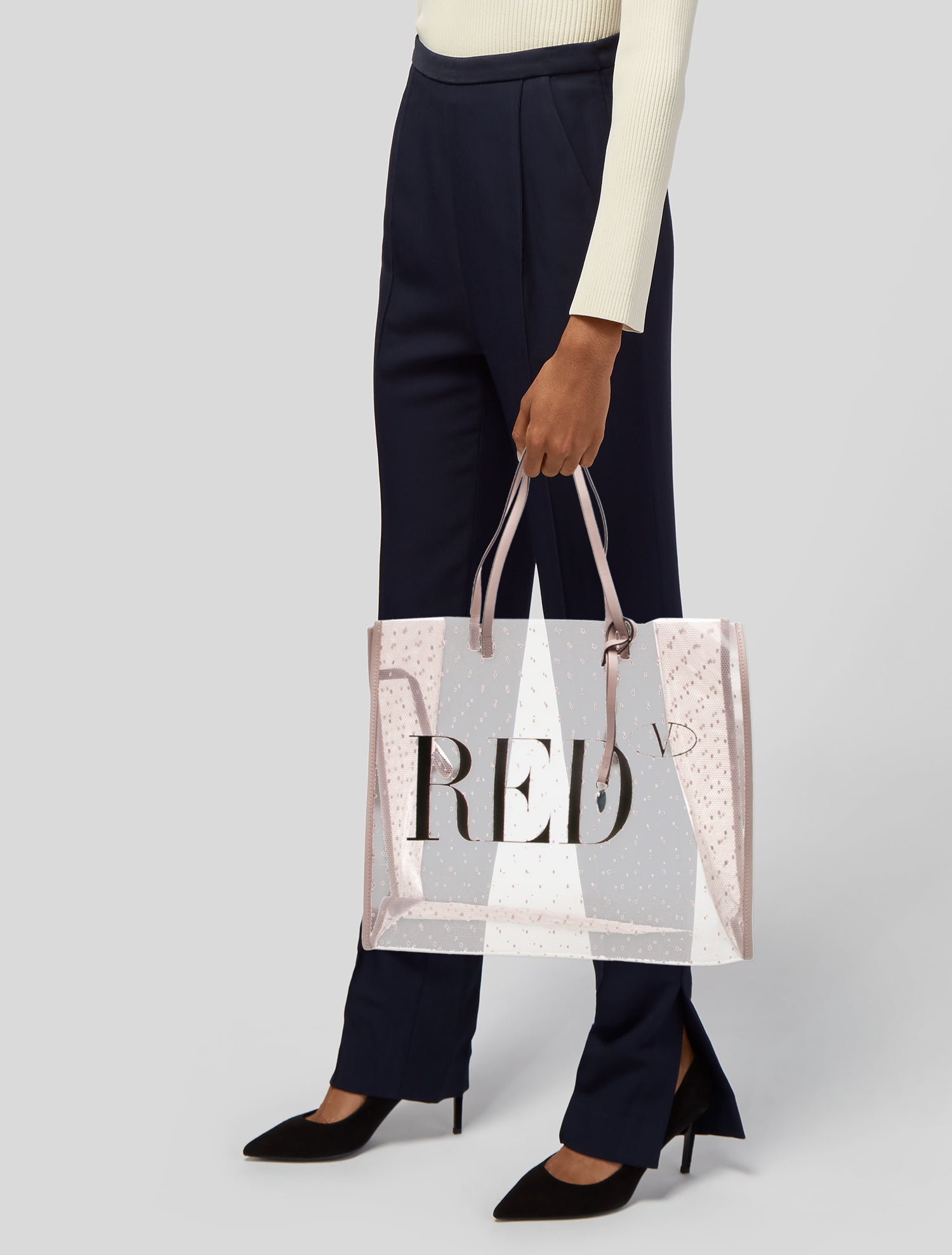 Red Valentino PVC Tote