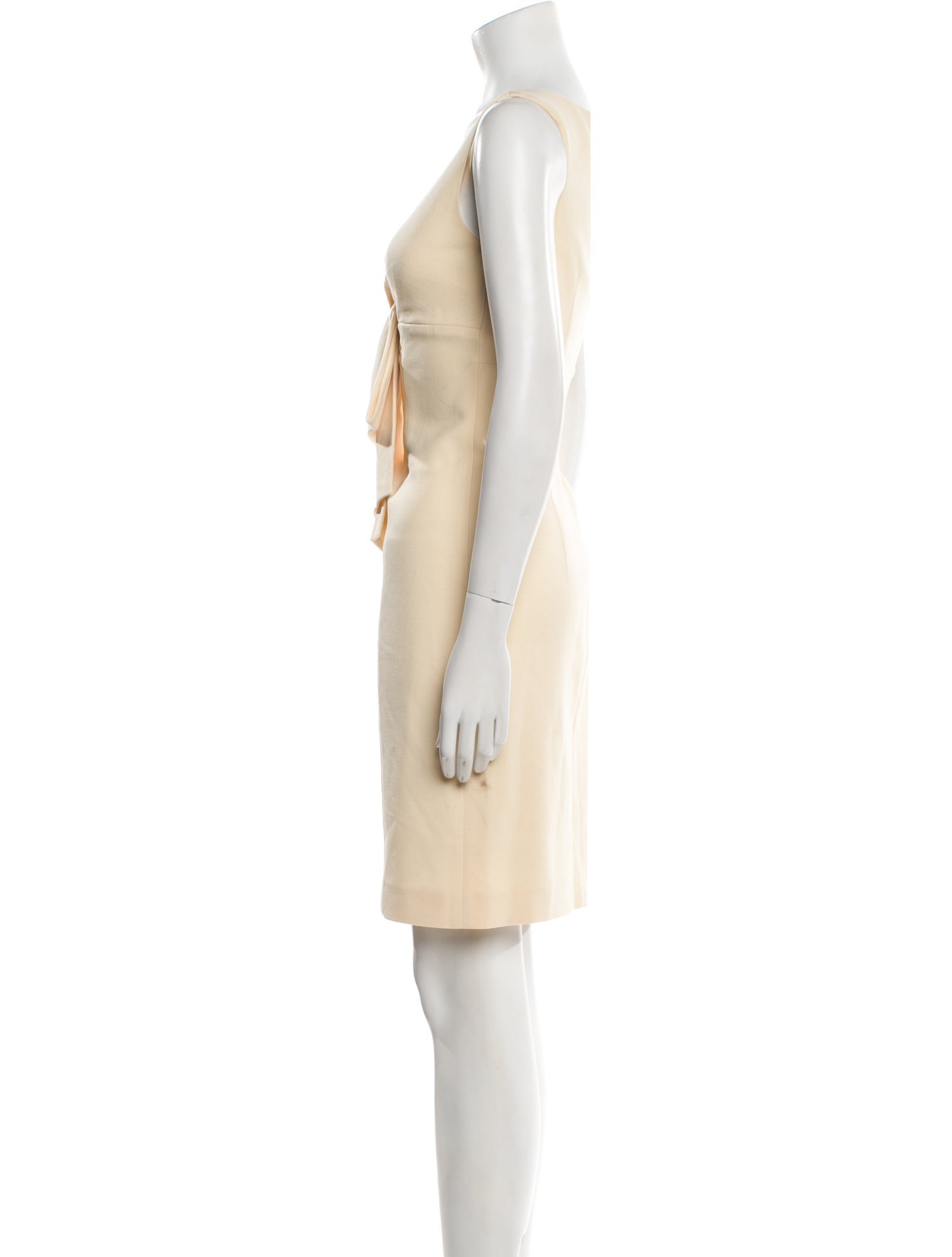 Red Valentino Virgin Wool Mini Dress