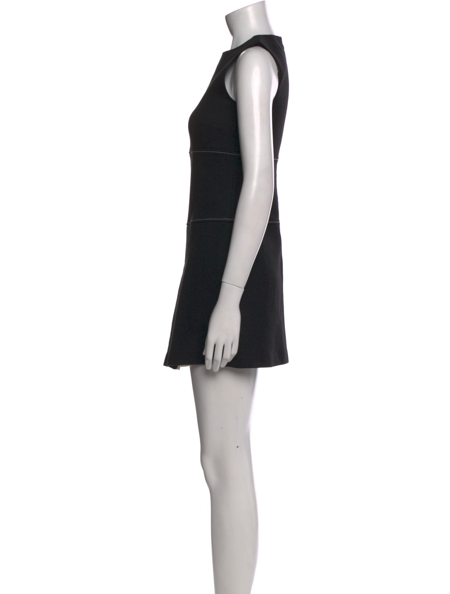 Red Valentino Crew Neck Mini Dress